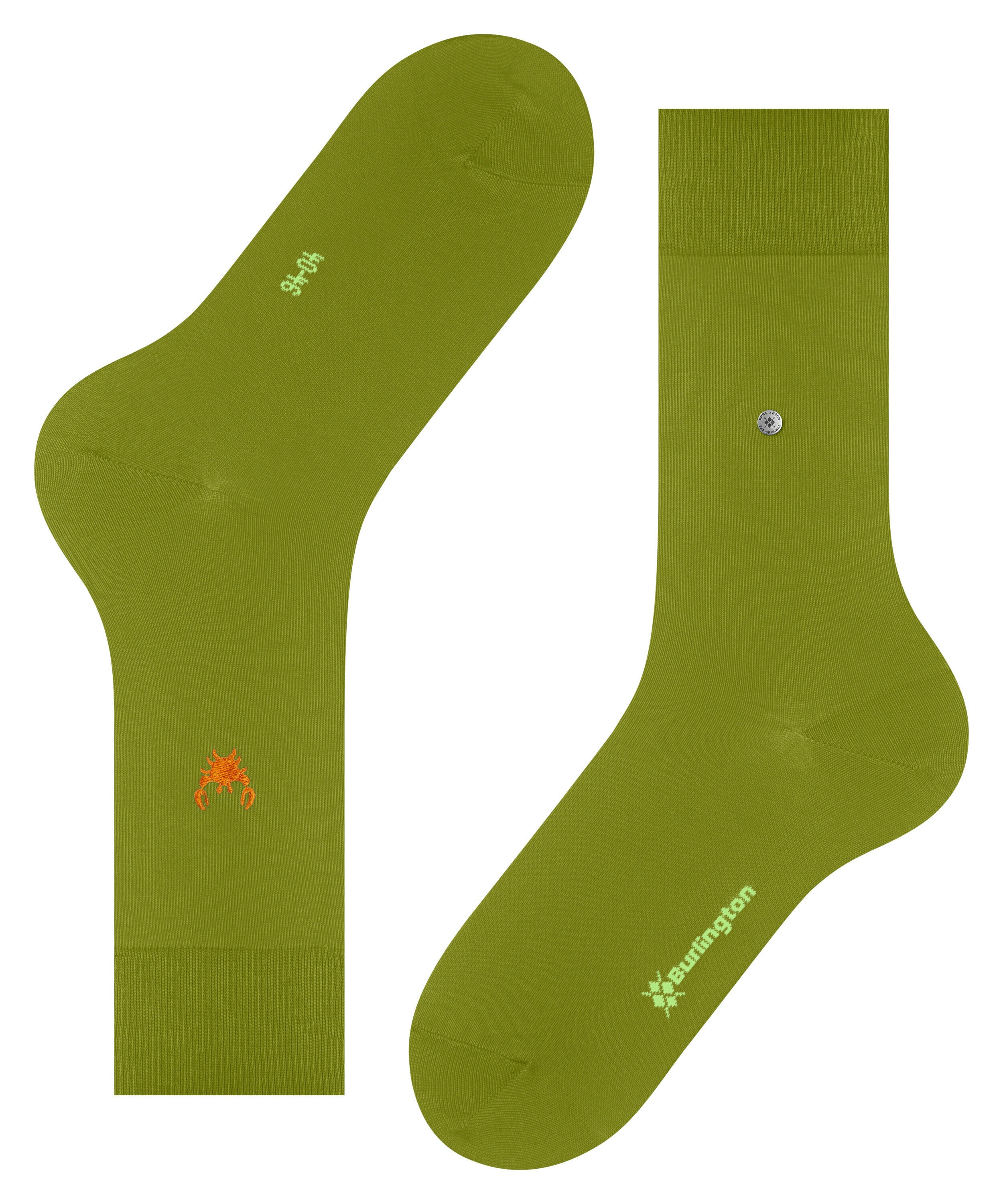 Burlington Brit Style herensokken, groen (moss)