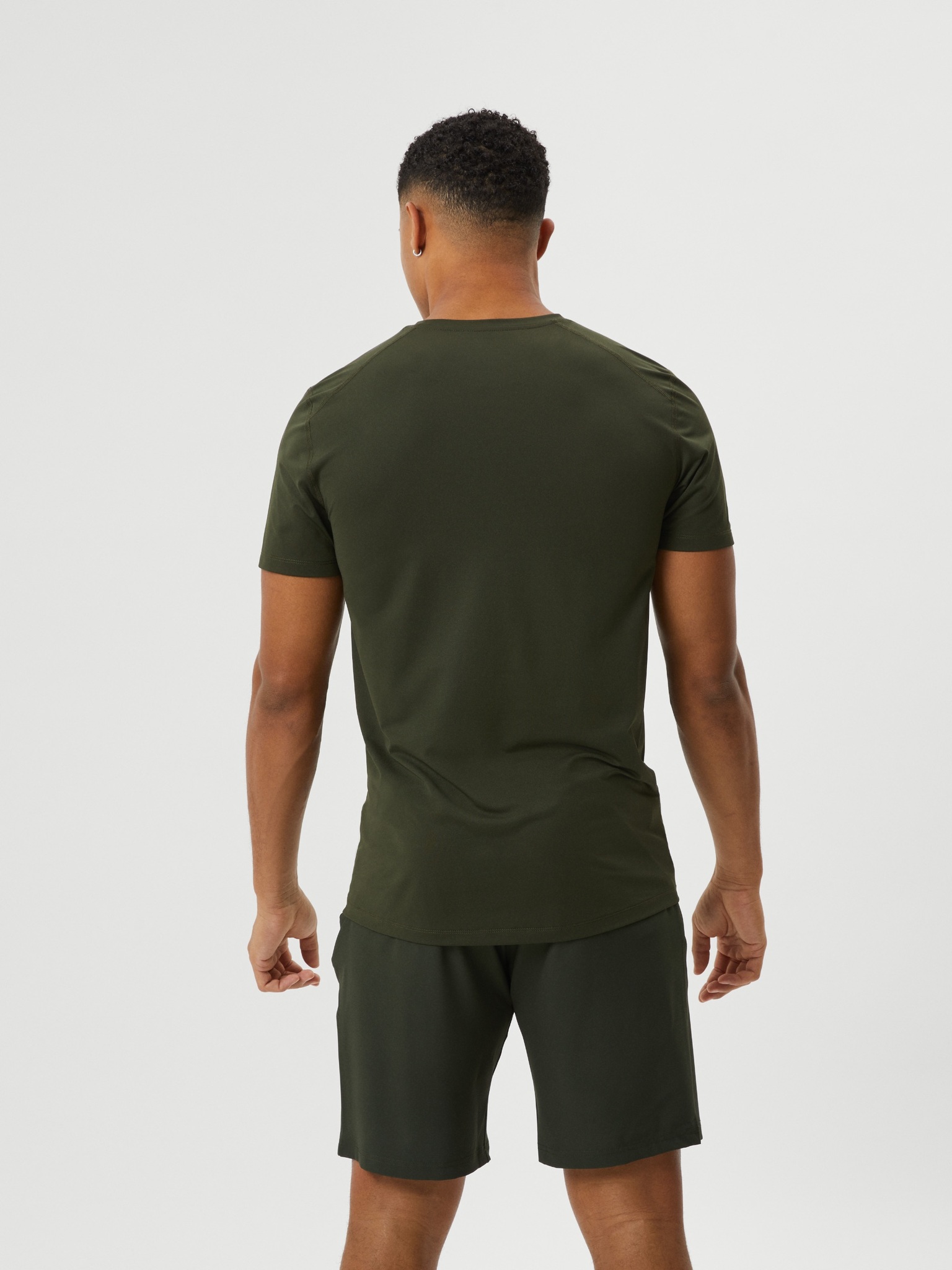 Bjorn Borg athletic T-shirt, donkergroen