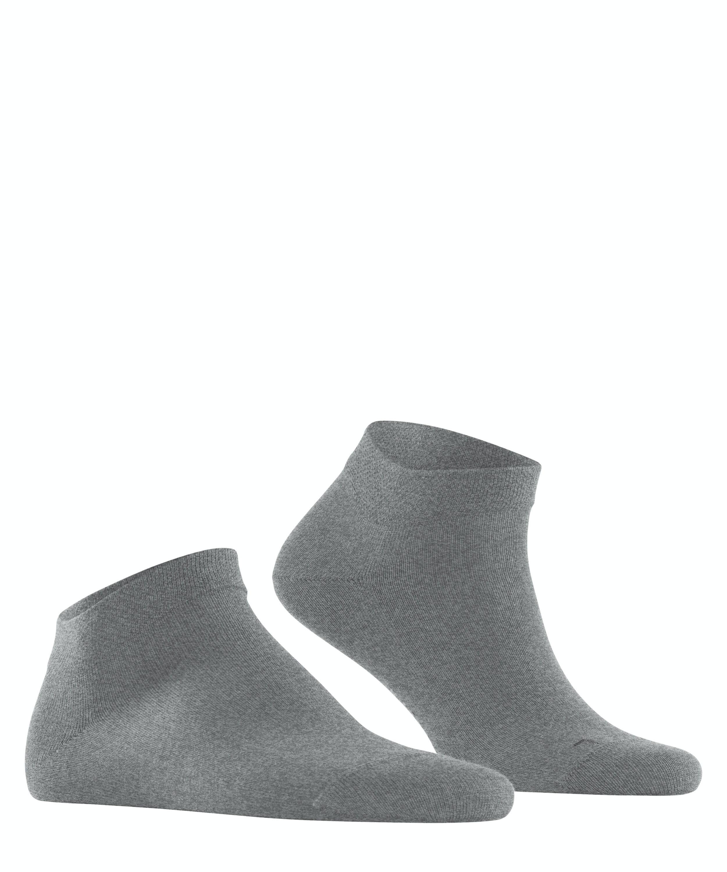 FALKE Sensitive London heren sneakersokken, grijs (light greymel.)