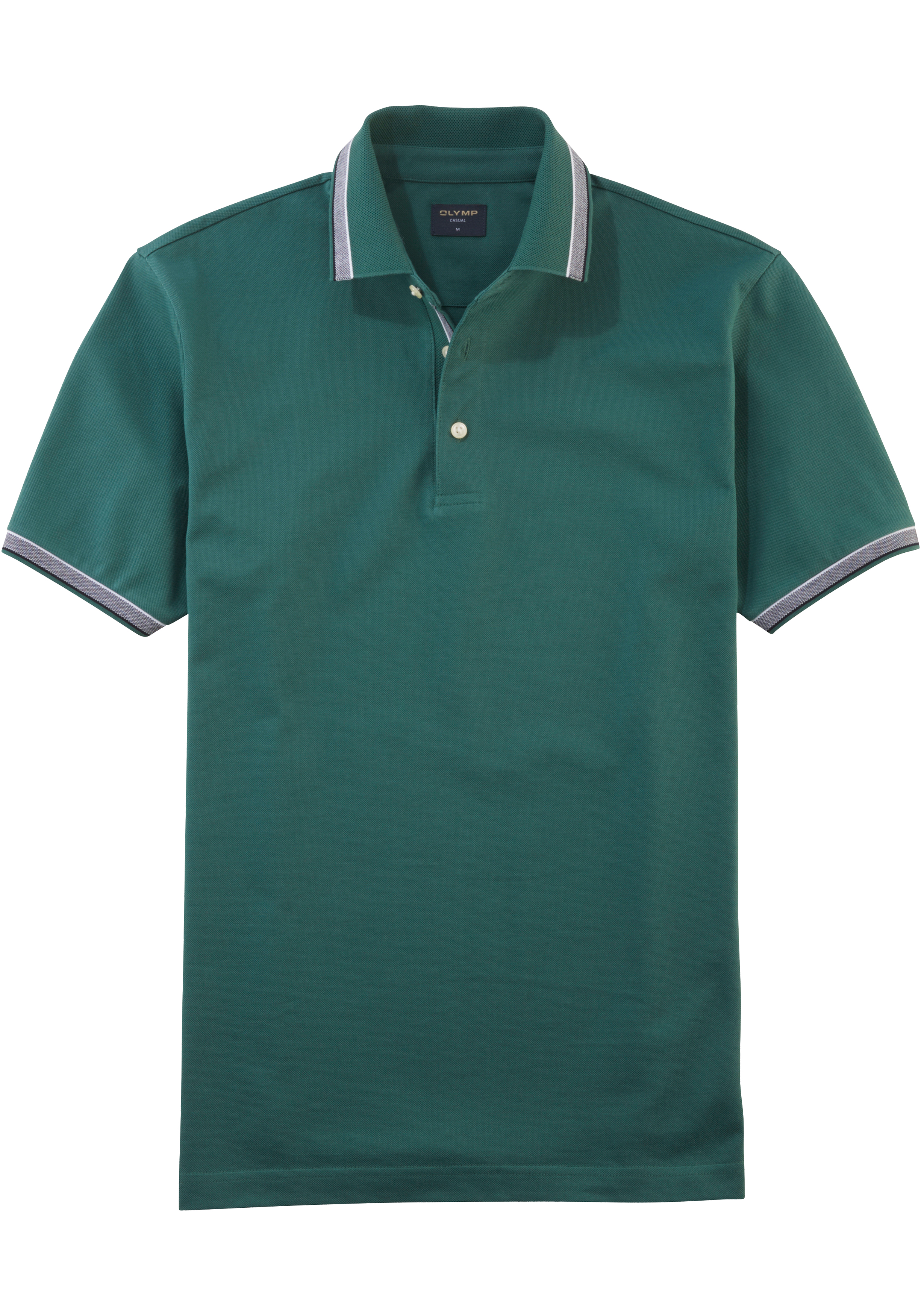 OLYMP Polo Casual, modern fit polo, groen