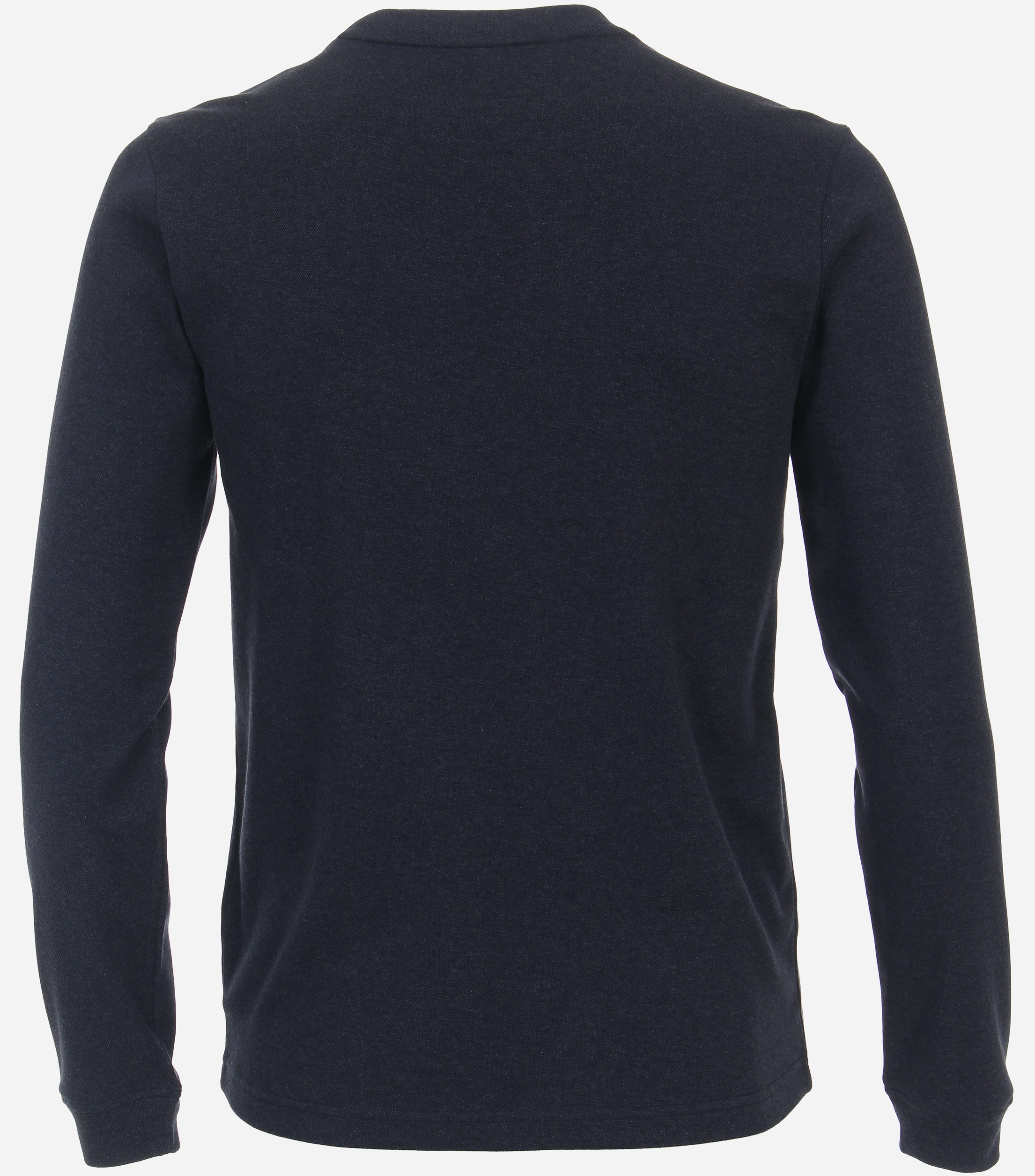 CASA MODA comfort fit T-shirt lange mouw, blauw