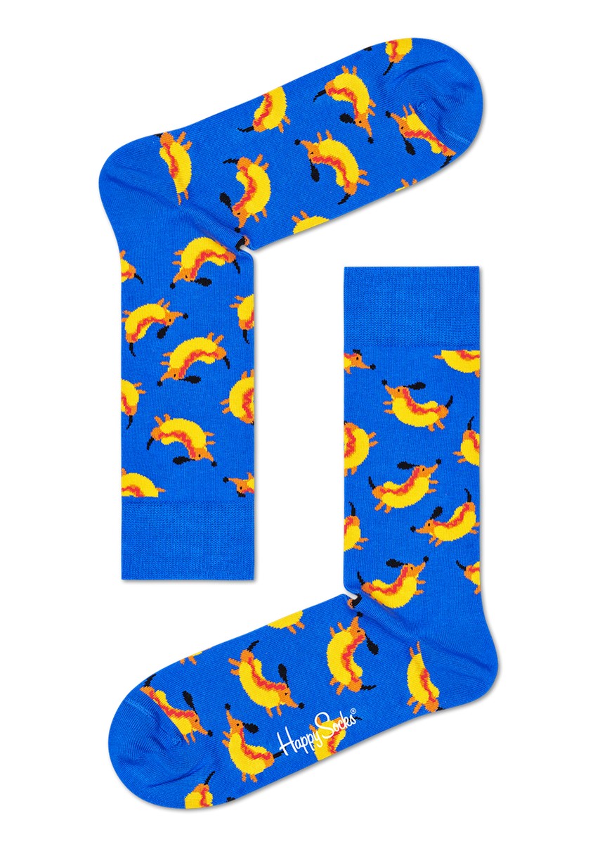 Happy Socks Surreal Animal Socks Gift Set (4-pack), unisex sokken in cadeauverpakking