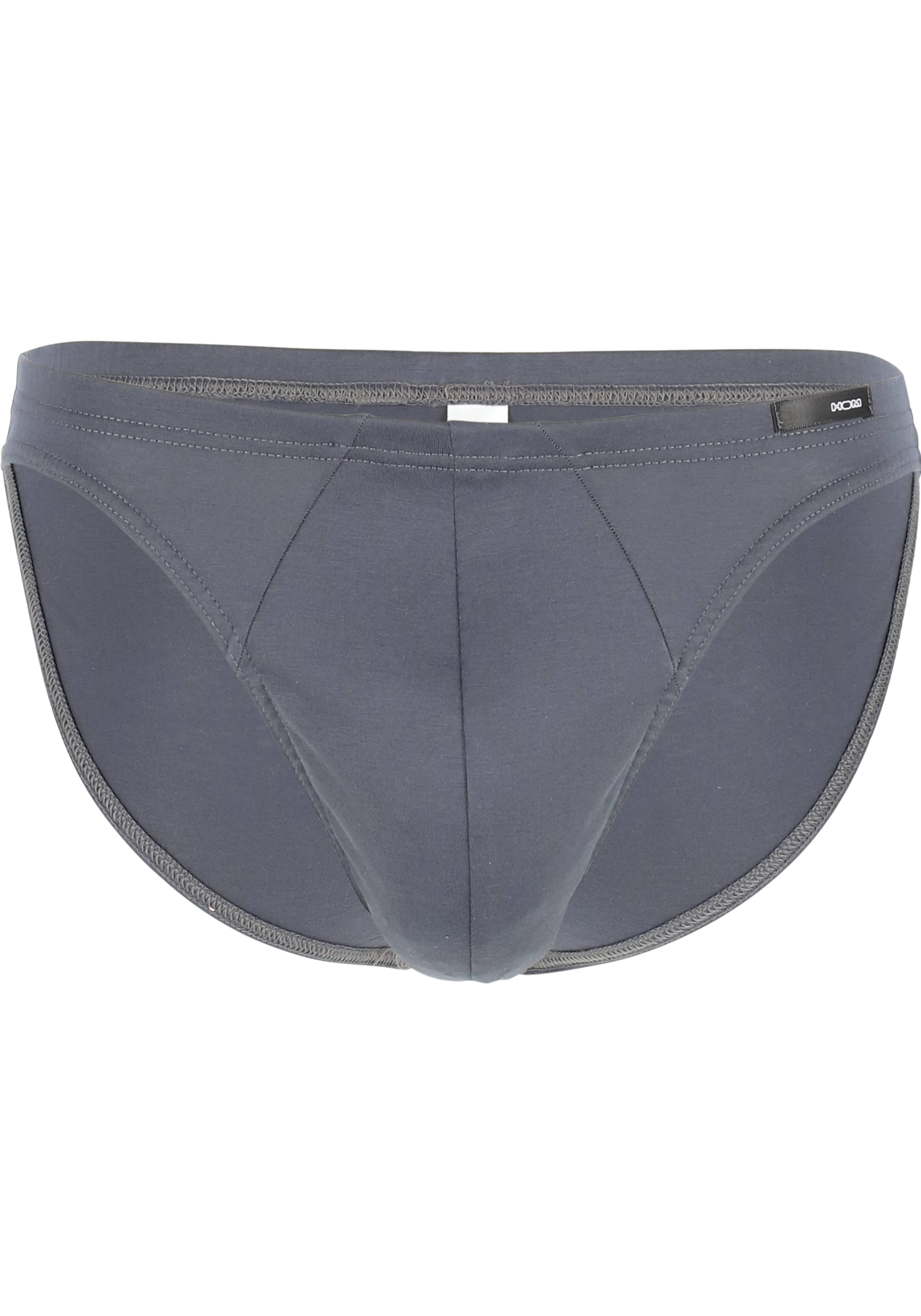 HOM Premium cotton comfort micro briefs (1-pack), herenslip, grijs