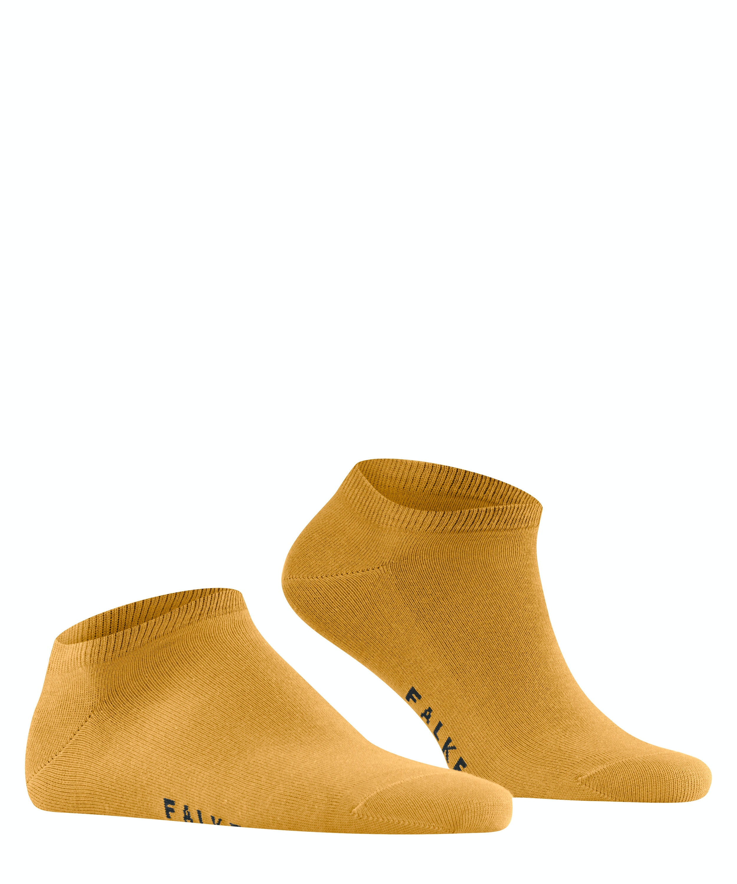 FALKE Family heren sneakersokken, geel (hot ray)