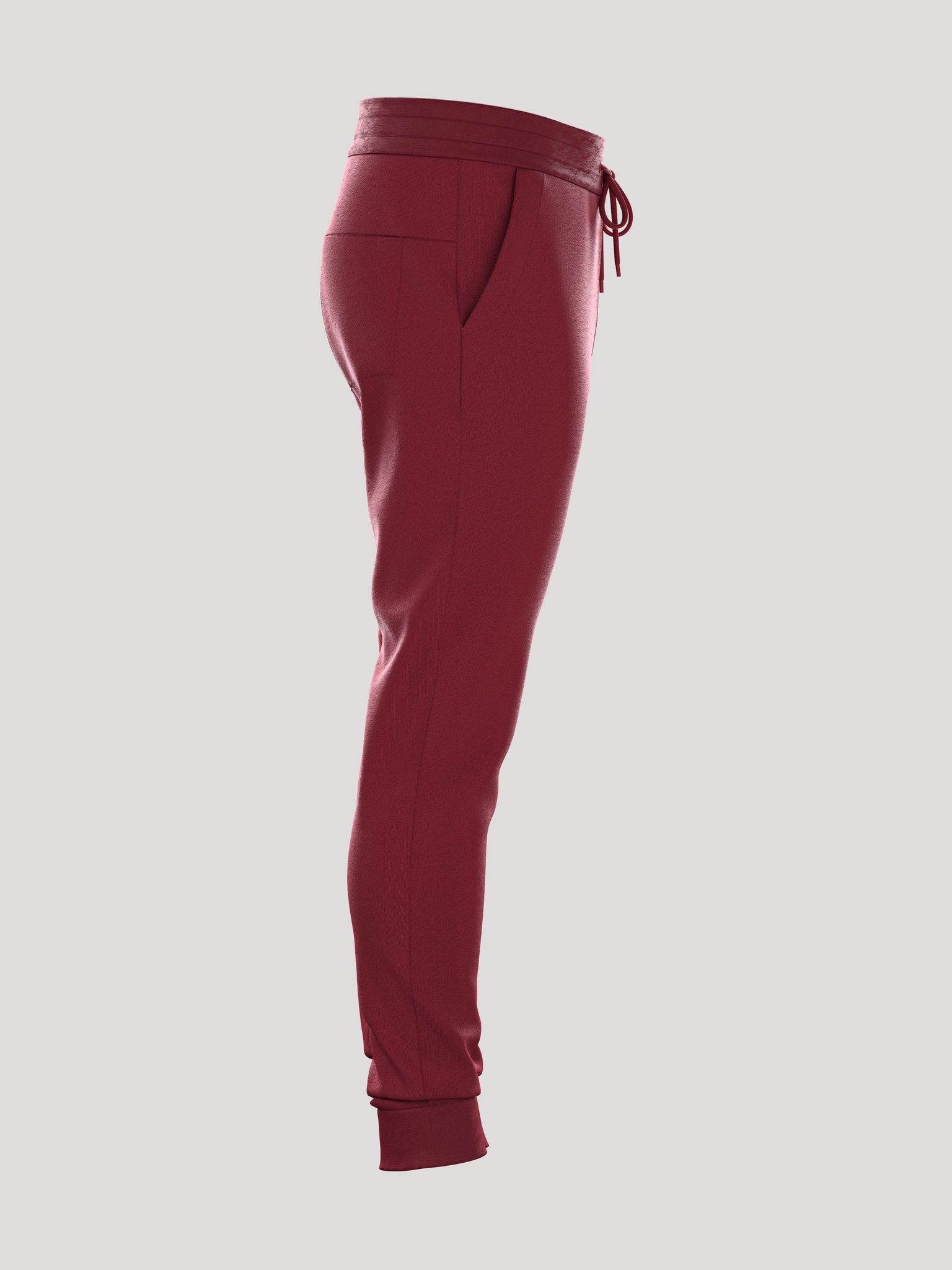 Bjorn Borg Essential 4 Pants, heren joggingbroek, rood