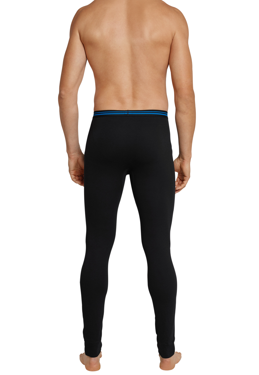 SCHIESSER Sport Thermo Light thermobroek (1-pack), heren lange broek zwart