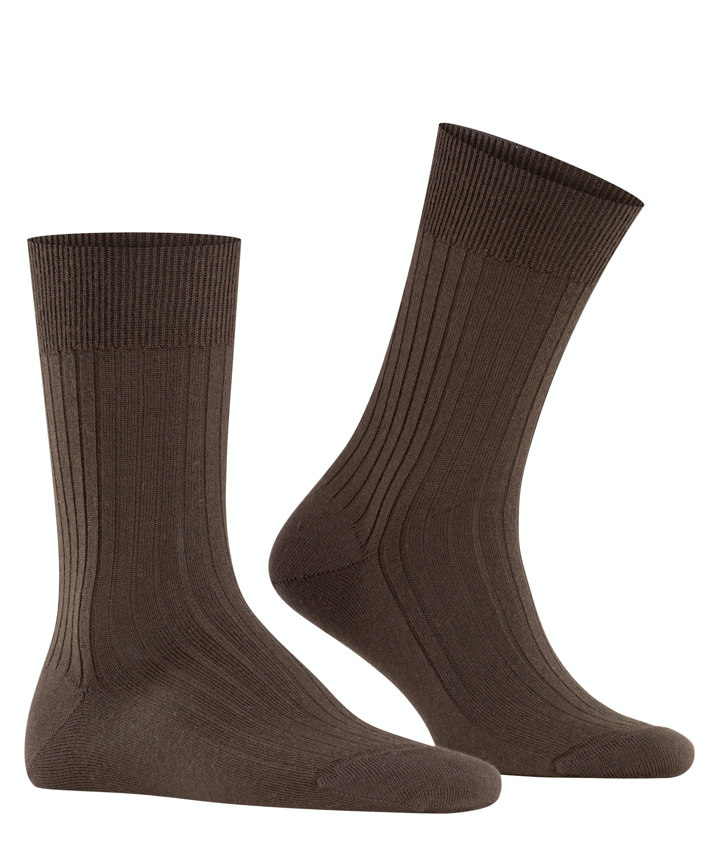 FALKE Bristol Pure Heren herensokken, bruin (brown)