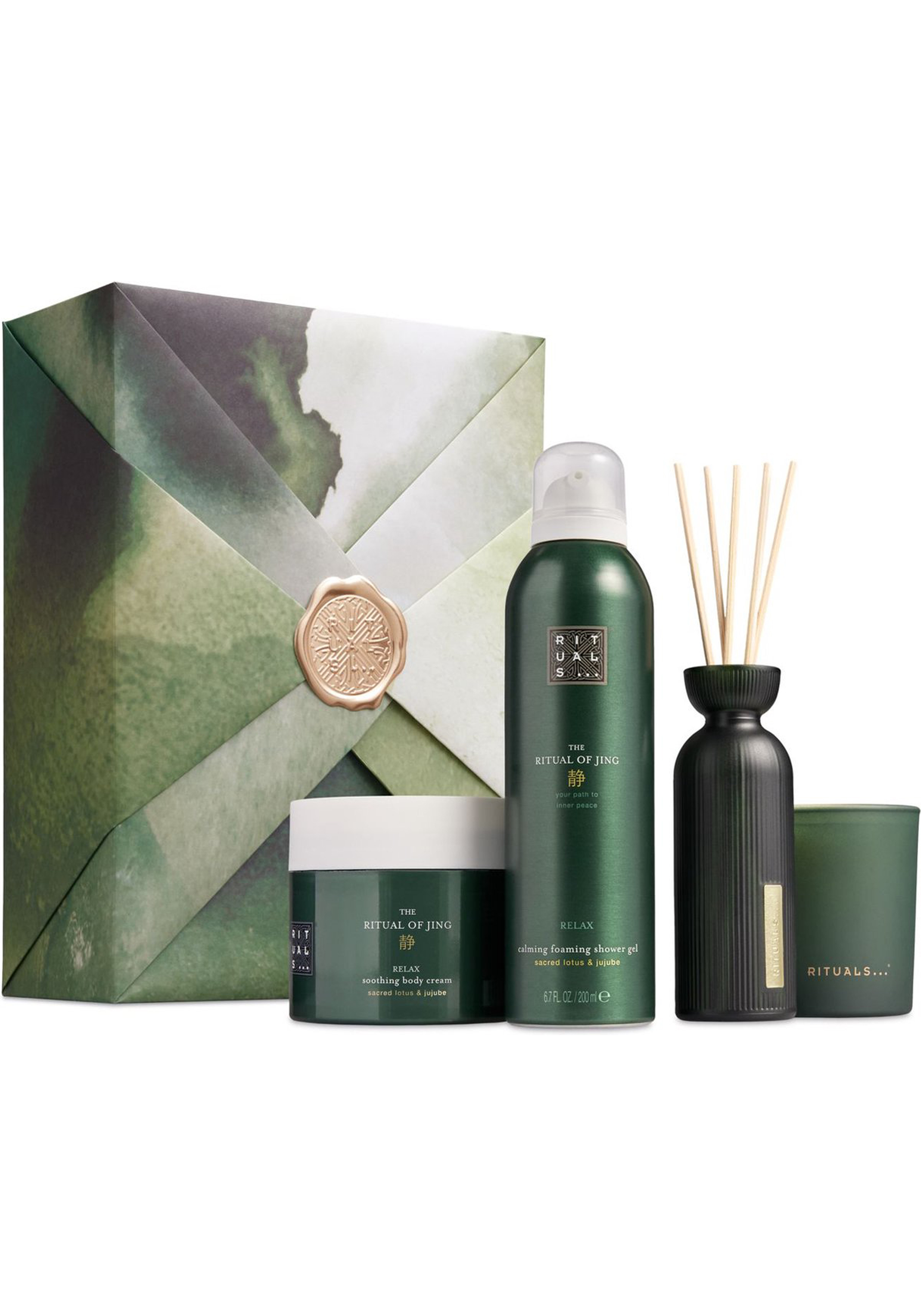 RITUALS Gift Set The Ritual of Jing L, 4 Home and Skincare Products ...