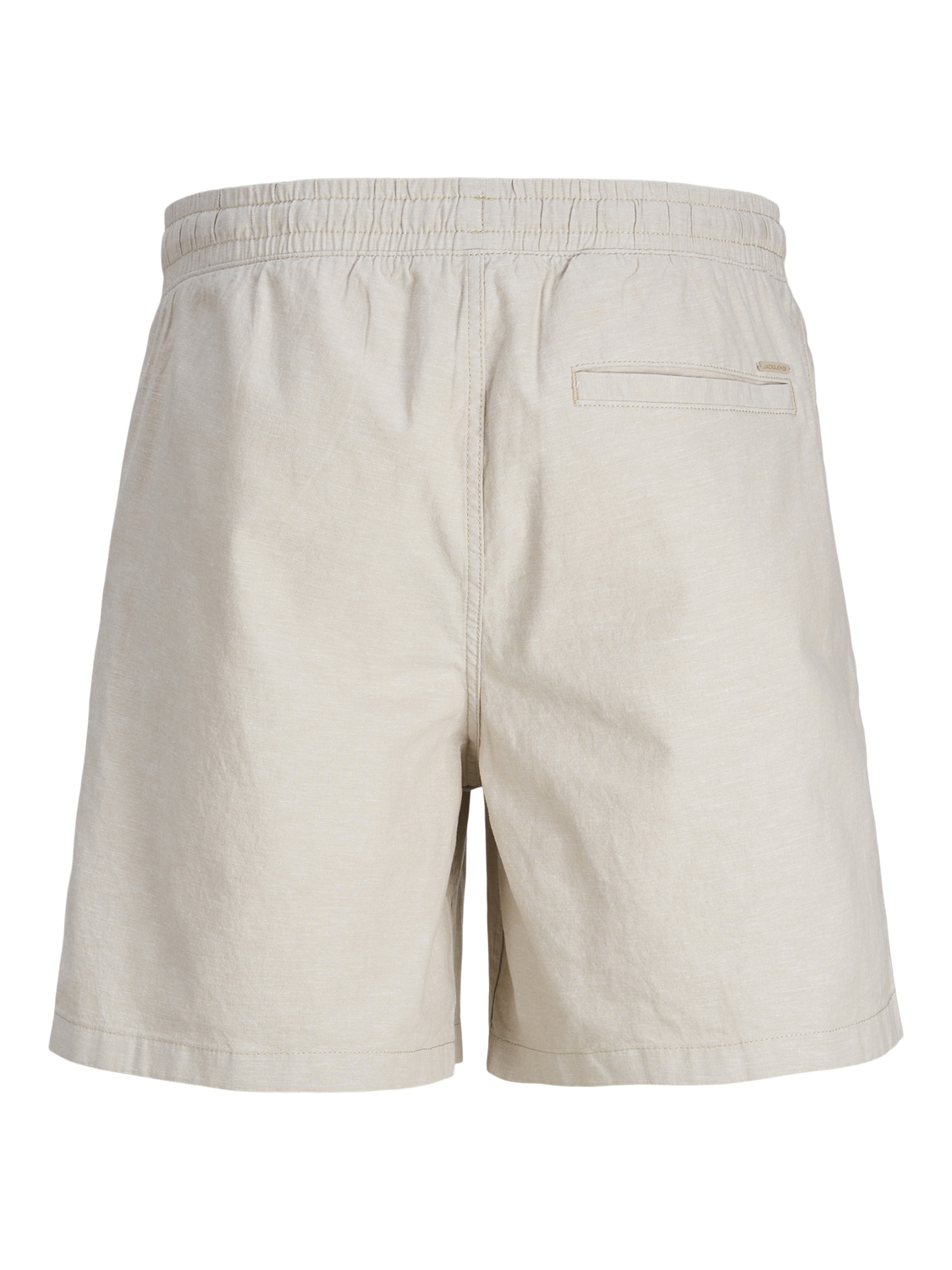 JACK & JONES Jaiden Summer Jogger Short loose fit, heren korte broek, beige melange