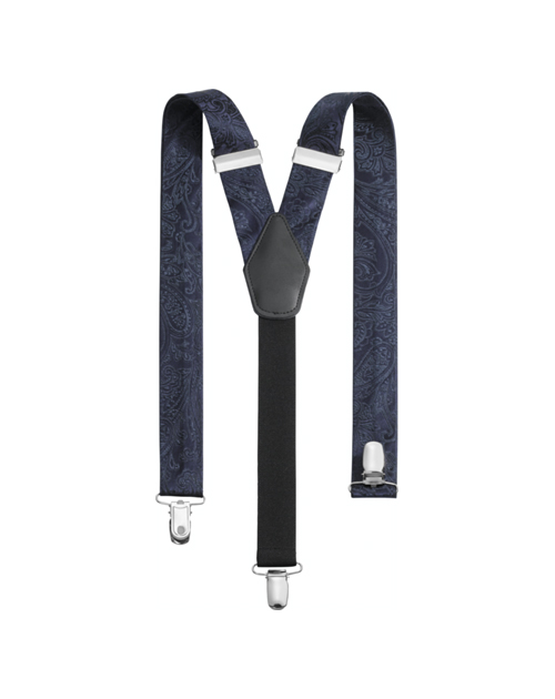OLYMP bretels, marineblauw dessin