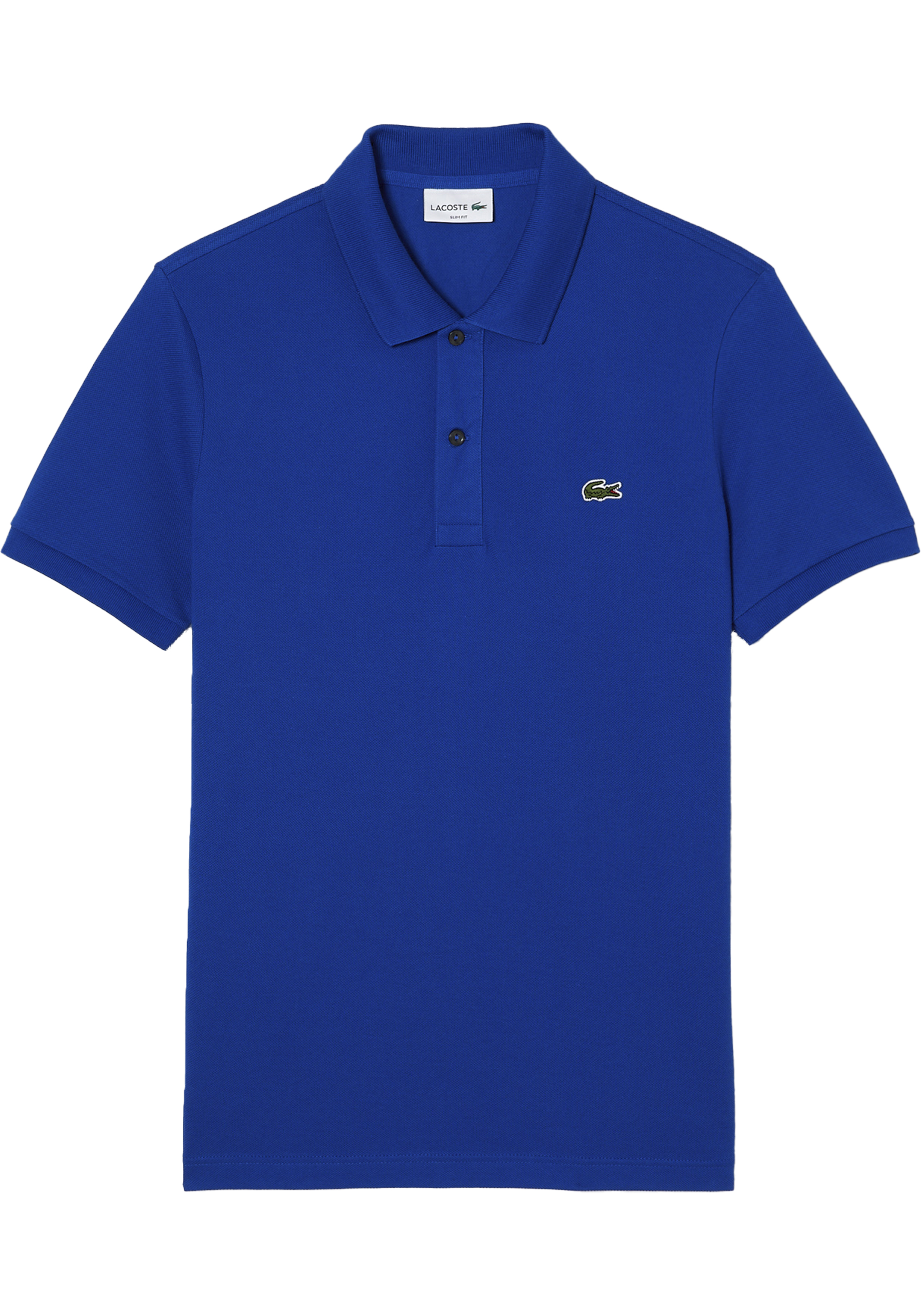 Lacoste Slim Fit polo, kobalt blauw