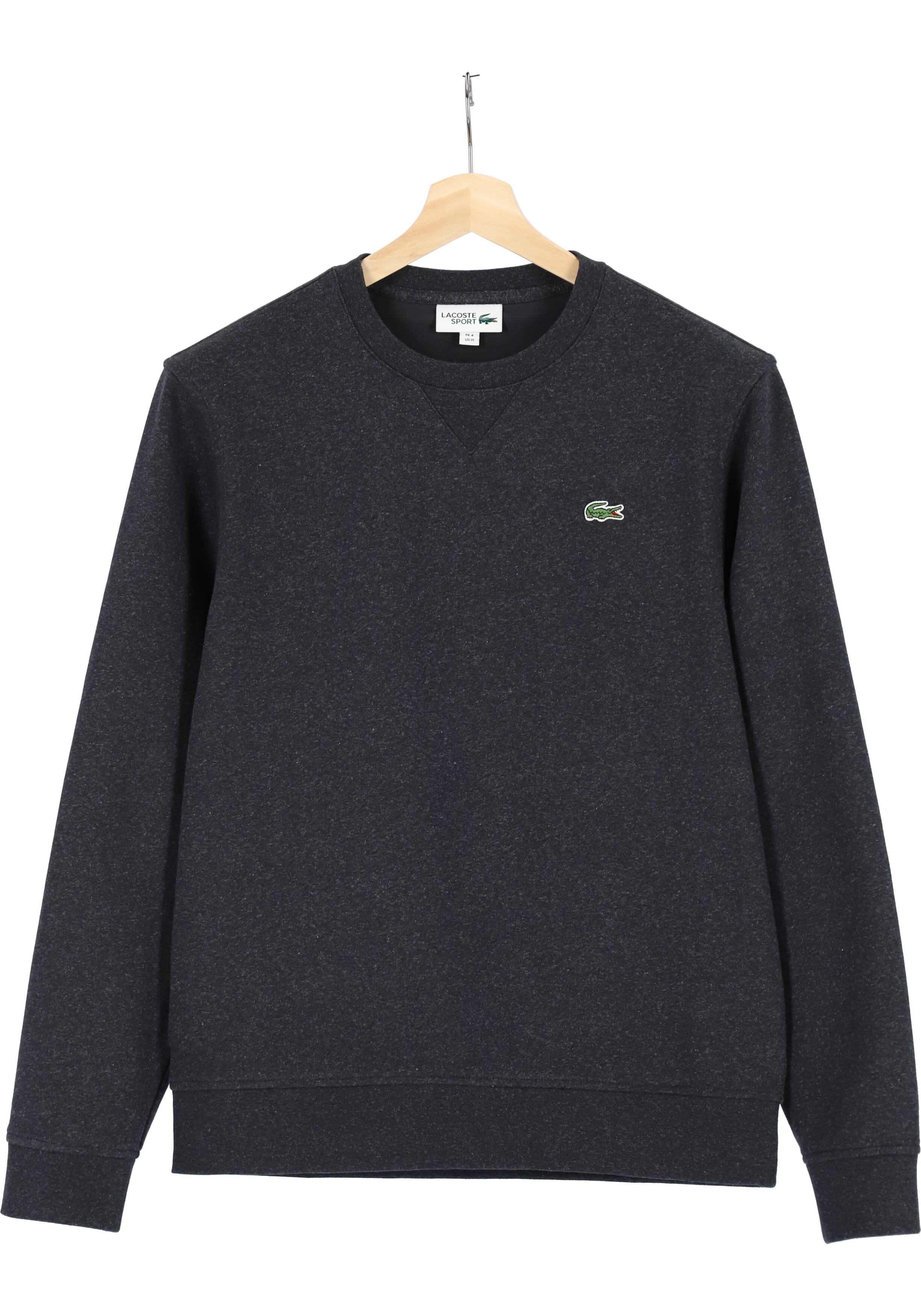 Lacoste heren sweatshirt, antraciet