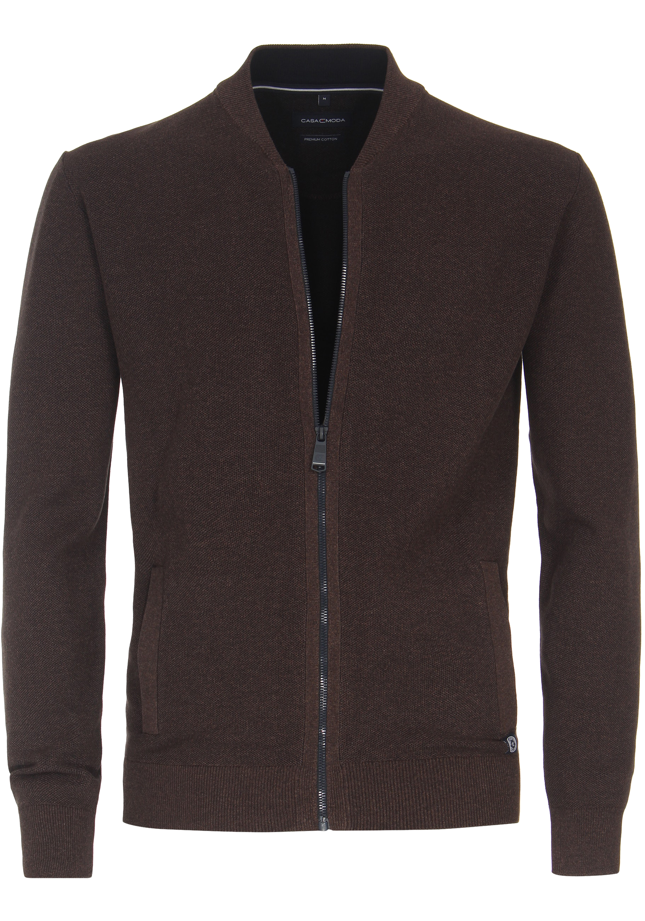 CASA MODA comfort fit vest, bruin