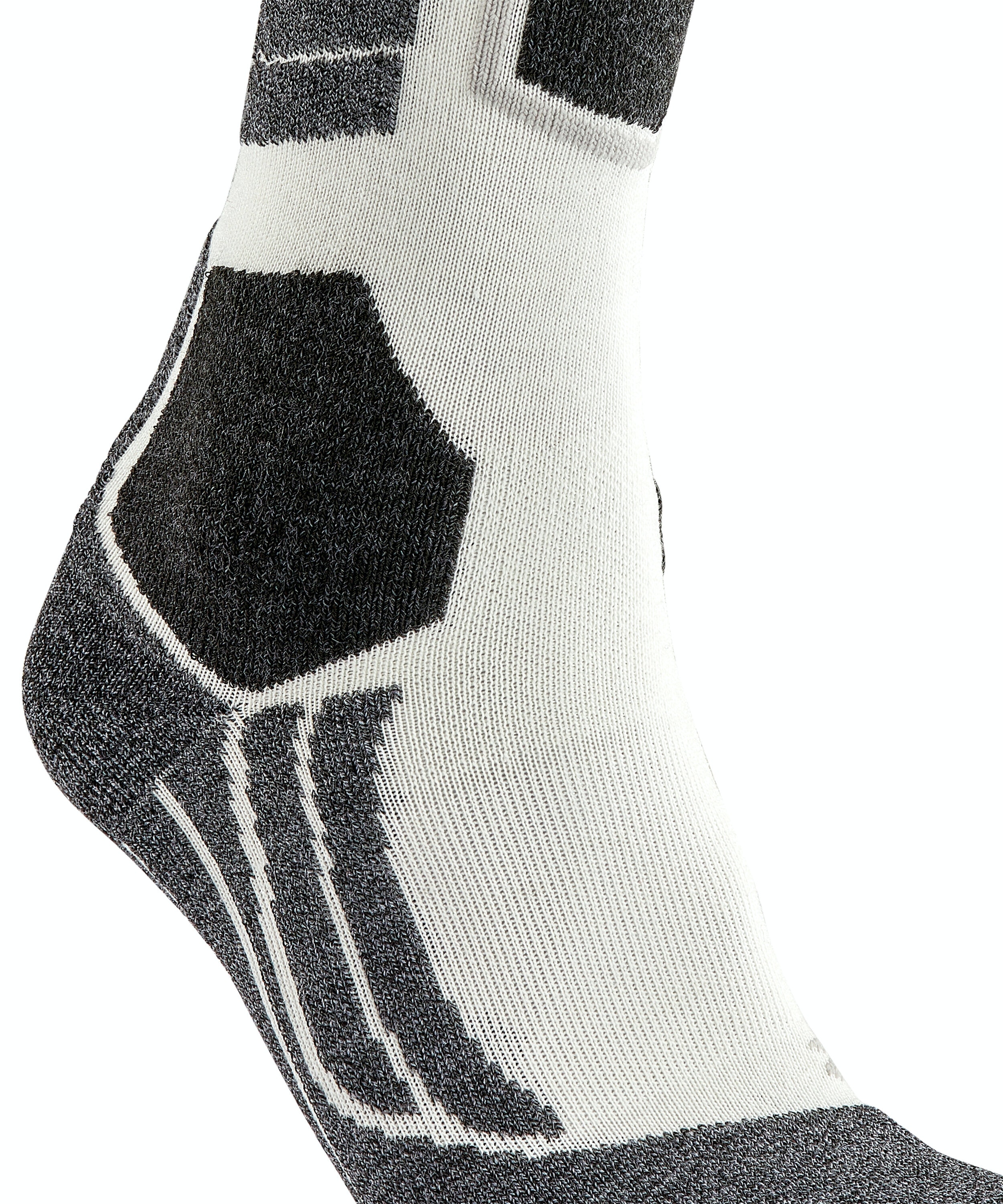 FALKE SK2 Intermediate dames skiing kniekousen, beige (off-white)