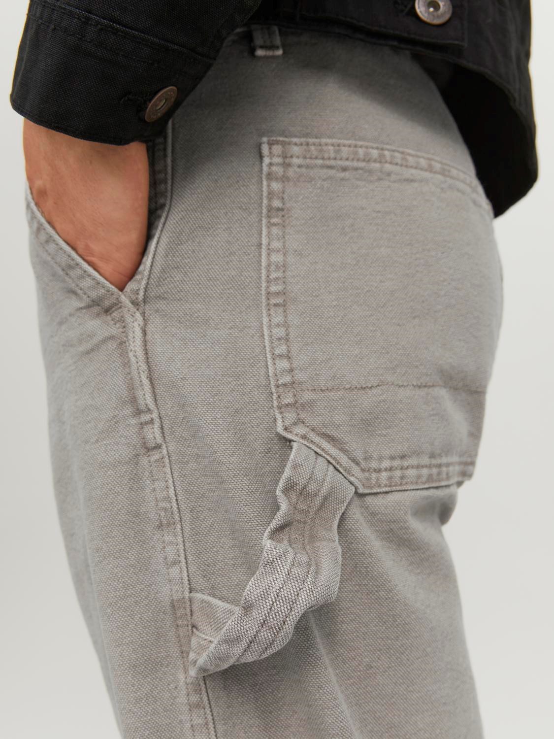 JACK & JONES Eddie Utility regular fit, heren jeans, beige