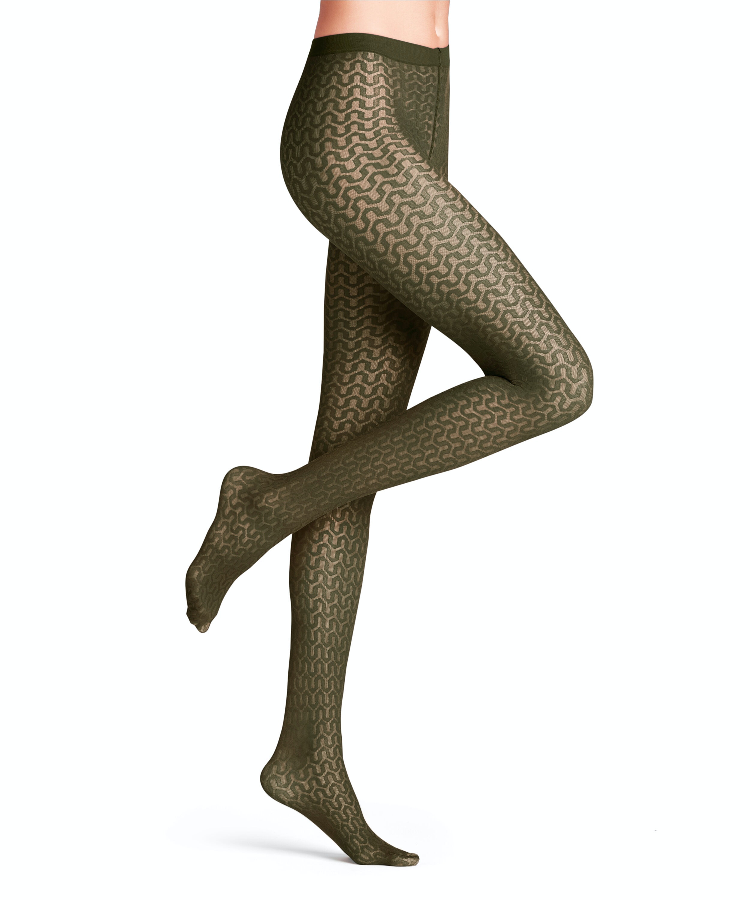 FALKE Cryptogram 30 DEN dames panty, artichoke
