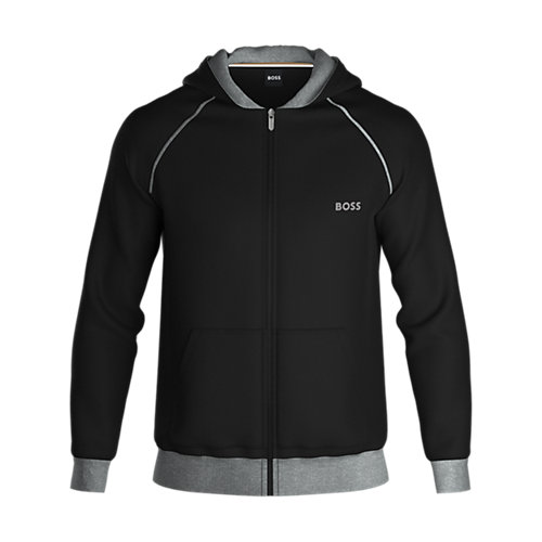 BOSS Mix&Match Jacket, heren lounge vest, zwart