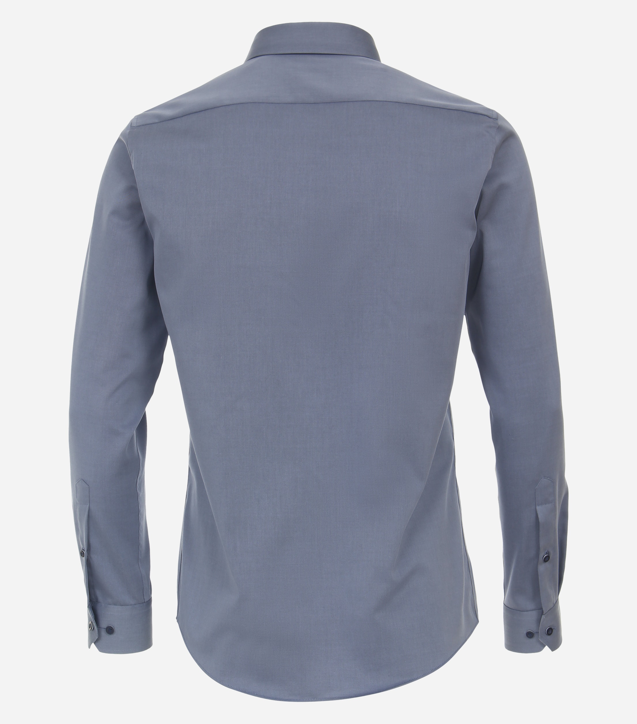 Redmond slim fit overhemd, popeline, blauw