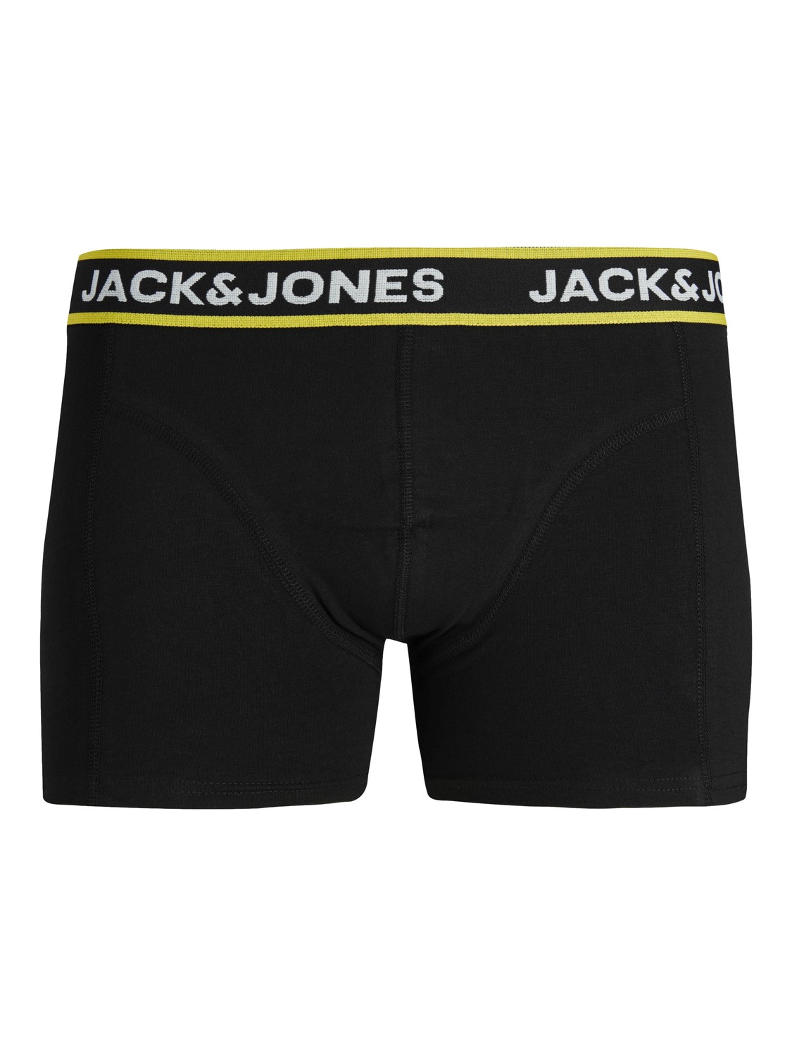 JACK & JONES Jacpink flowers trunks (3-pack), heren boxers normale lengte, zwart
