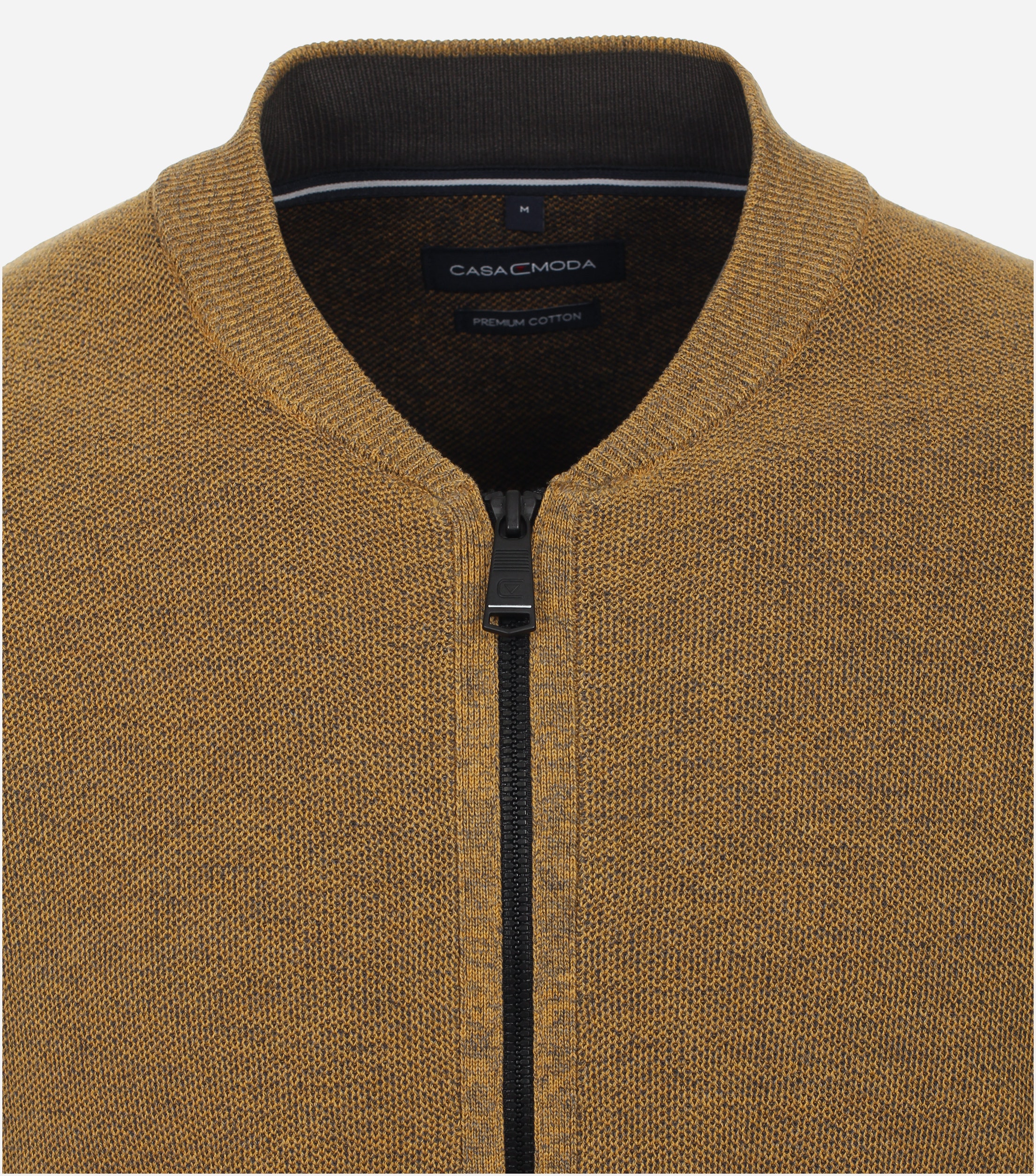 CASA MODA comfort fit vest, okergeel