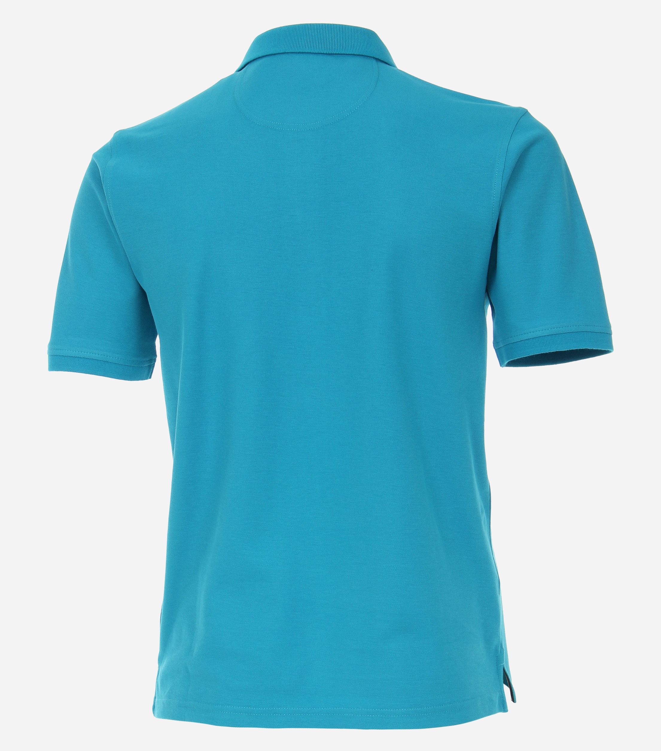 CASA MODA comfort fit heren polo, aqua
