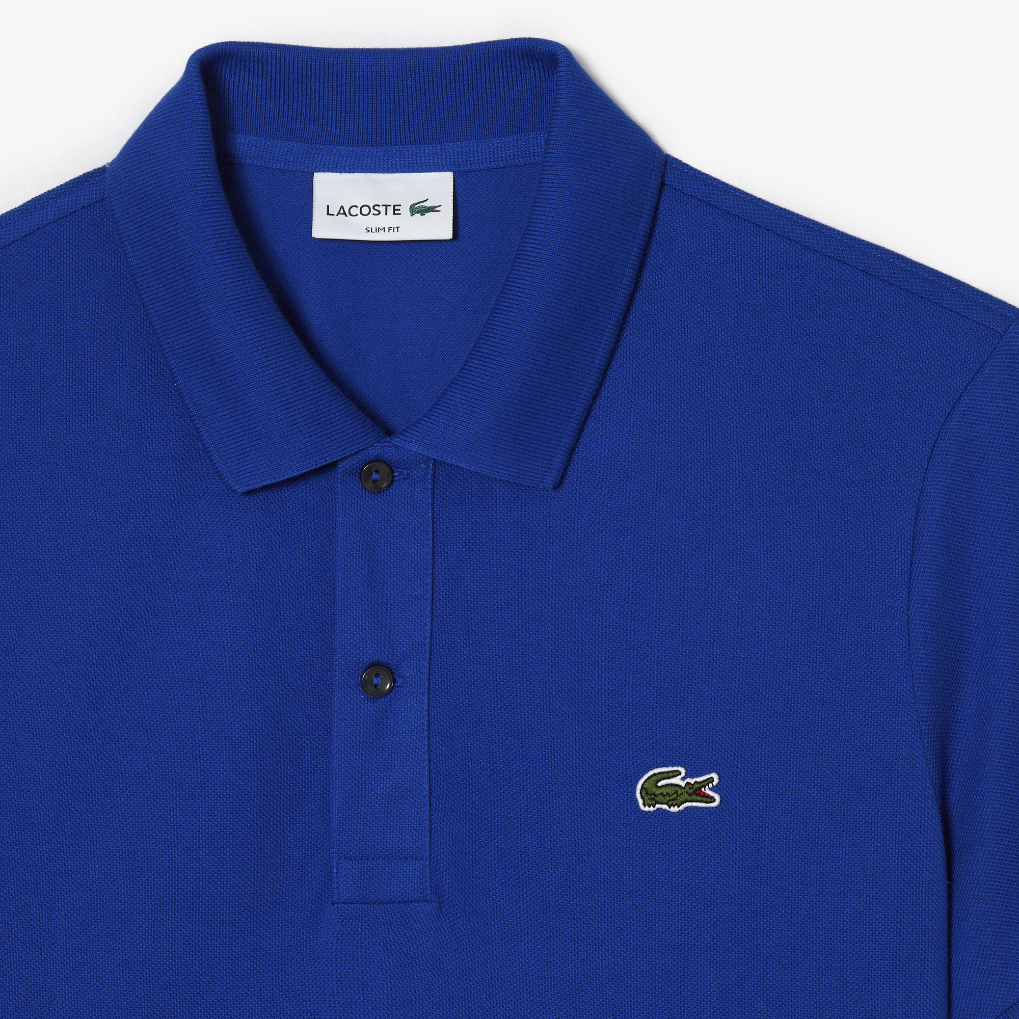 Lacoste Slim Fit polo, kobalt blauw