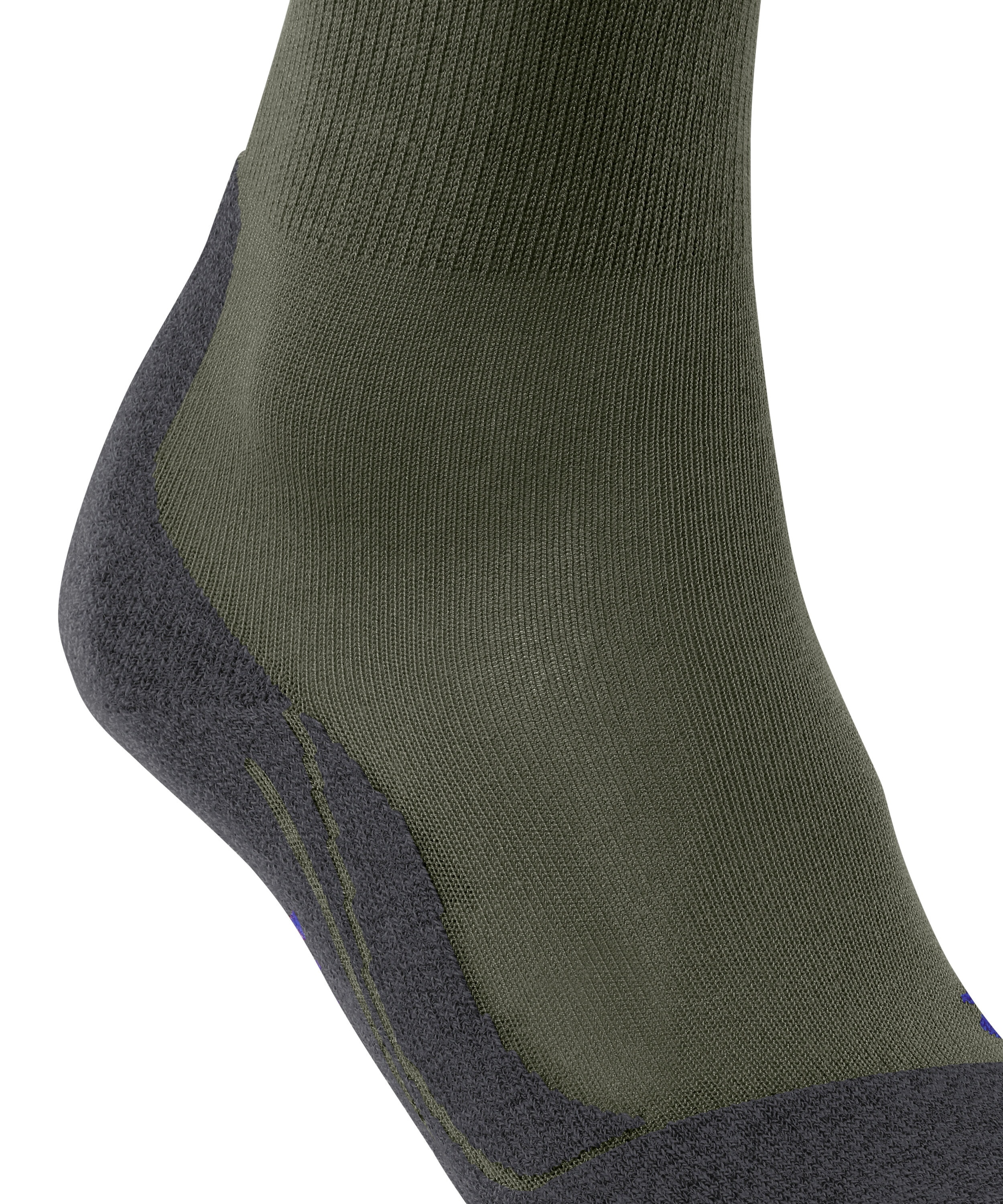 FALKE TK2 Explore Cool heren trekking sokken, groen (herb)