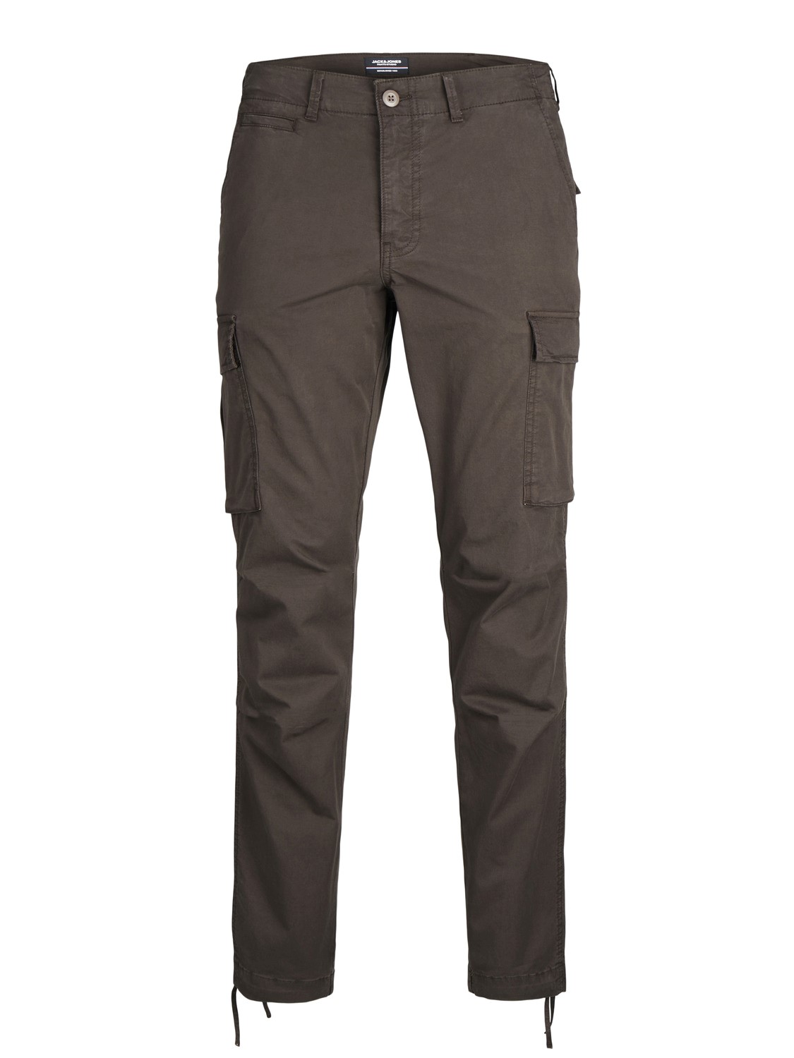 JACK & JONES Ace Tucker Cargoa loose fit, heren cargo broek, bruin