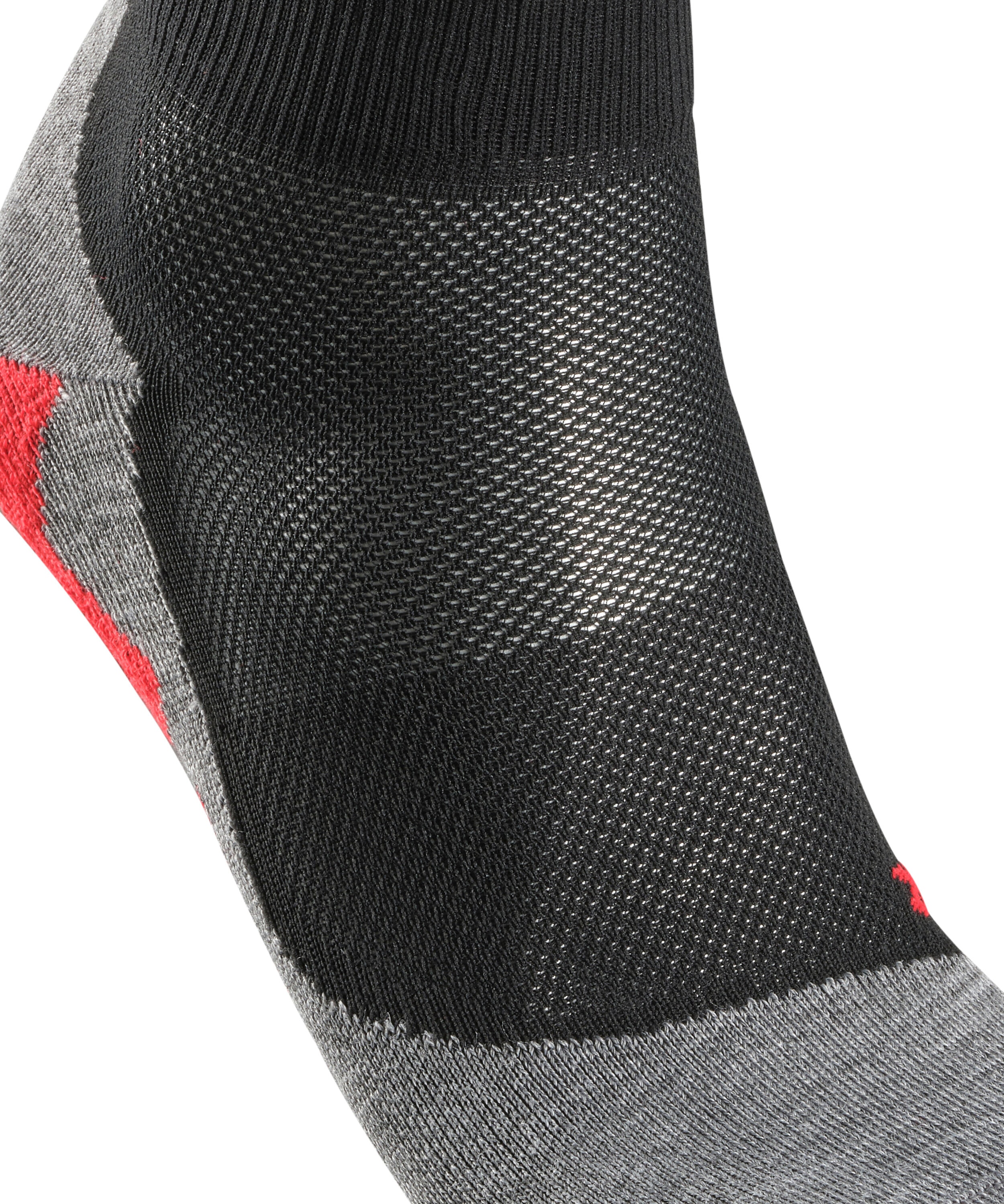 FALKE RU5 Race Short heren running sokken kort, zwart (black-mix)