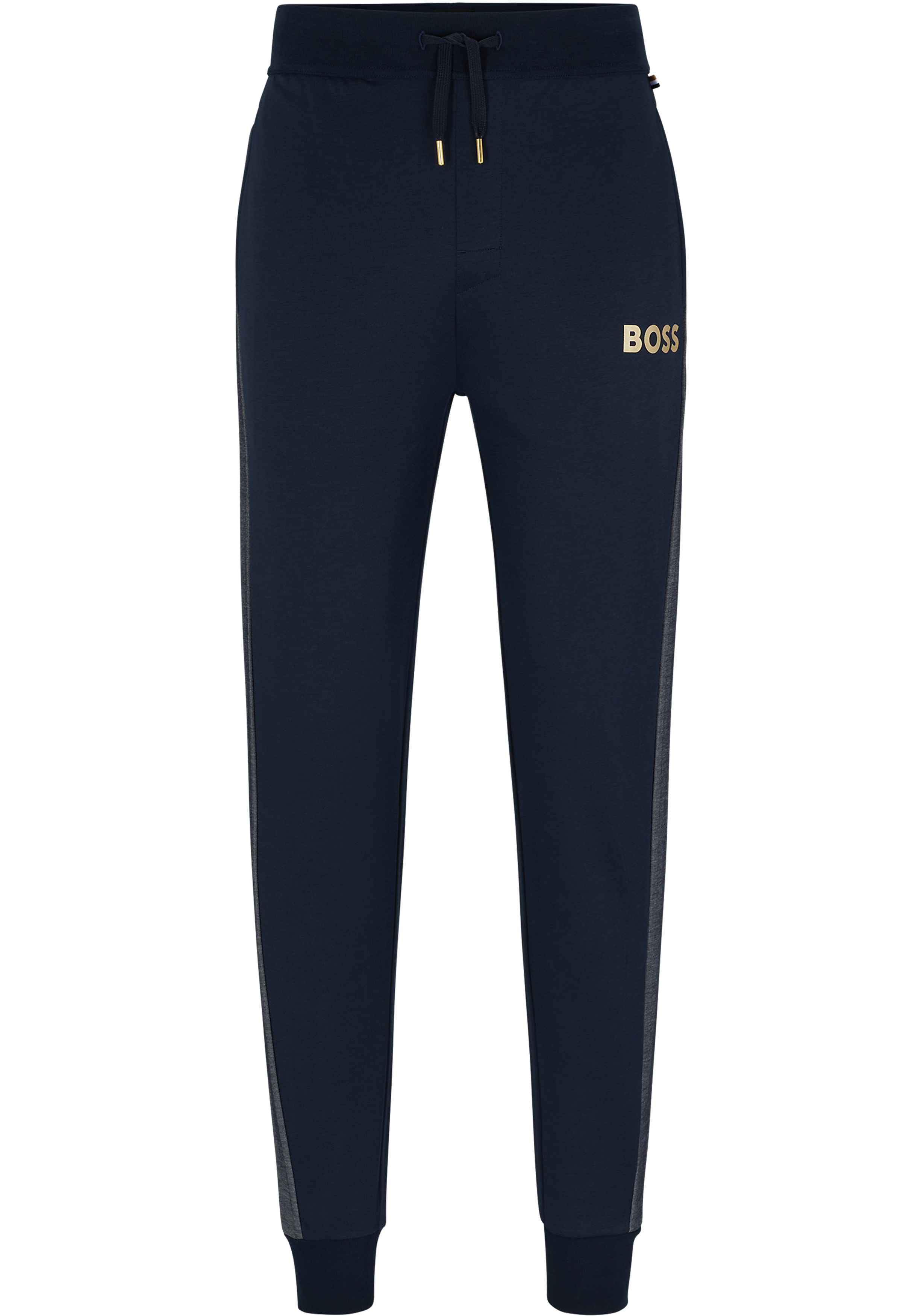 BOSS Tracksuit Pants, heren pyjama- of loungebroek, donkerblauw