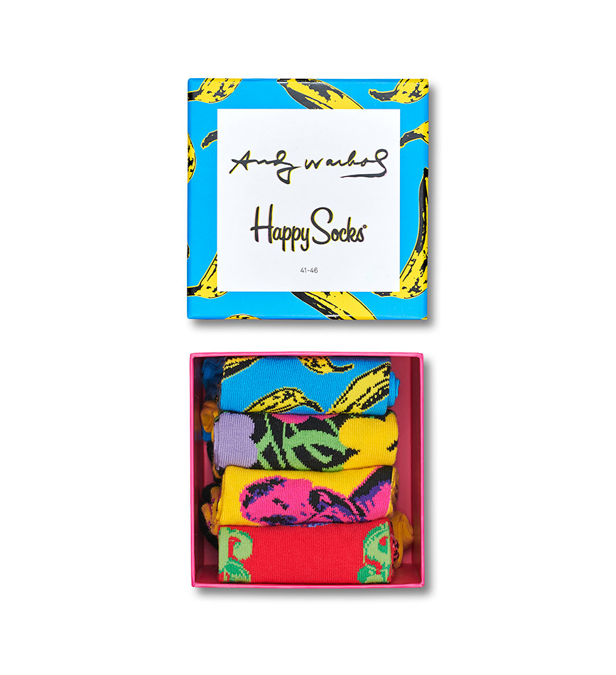 Happy Socks Happy Socks Andy Warhol Sock Box Set (1-pack), unisex sokken, unisex sokken
