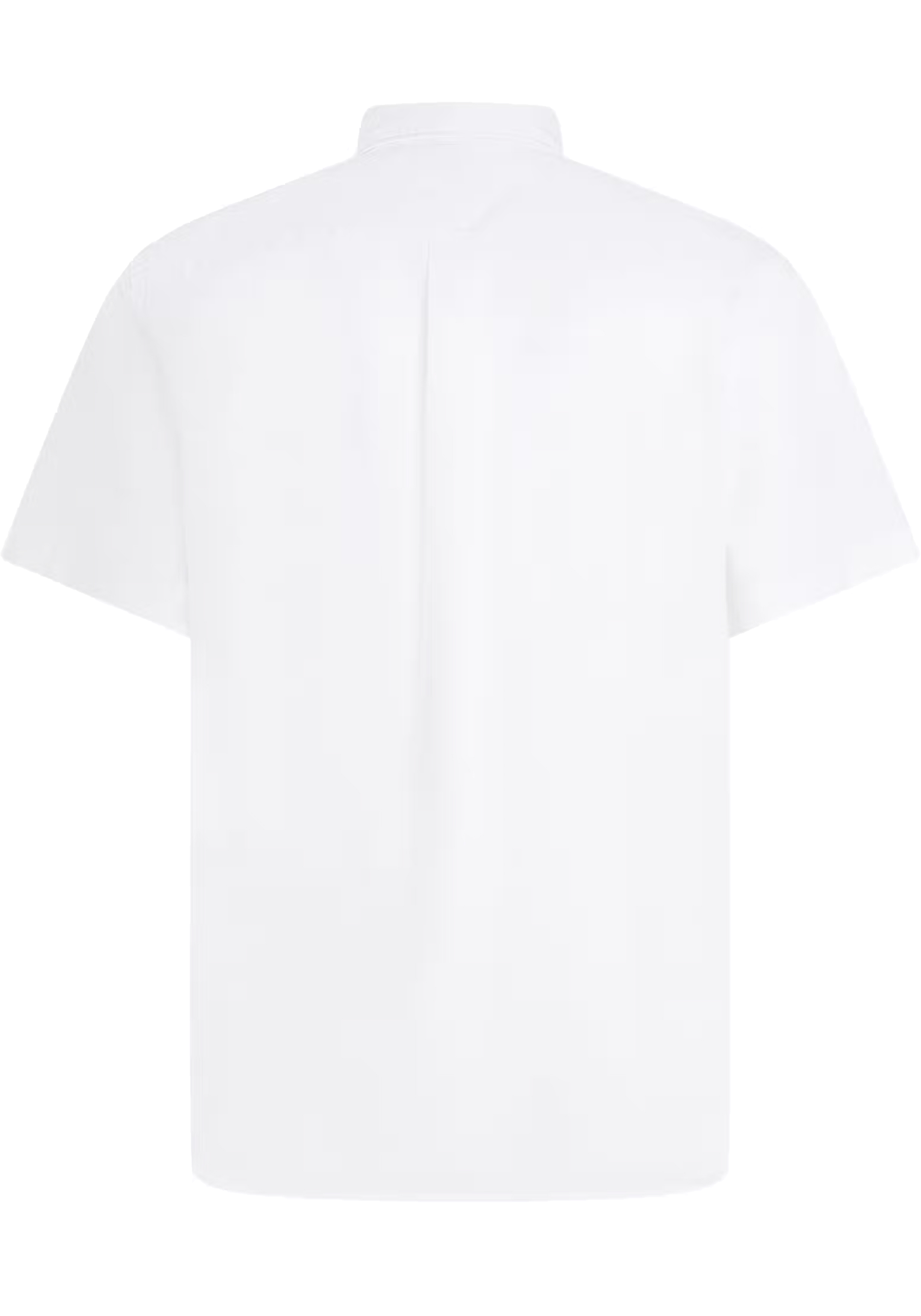 Tommy Hilfiger Flex Poplin Regular Fit Shirt, korte mouw, popeline, wit