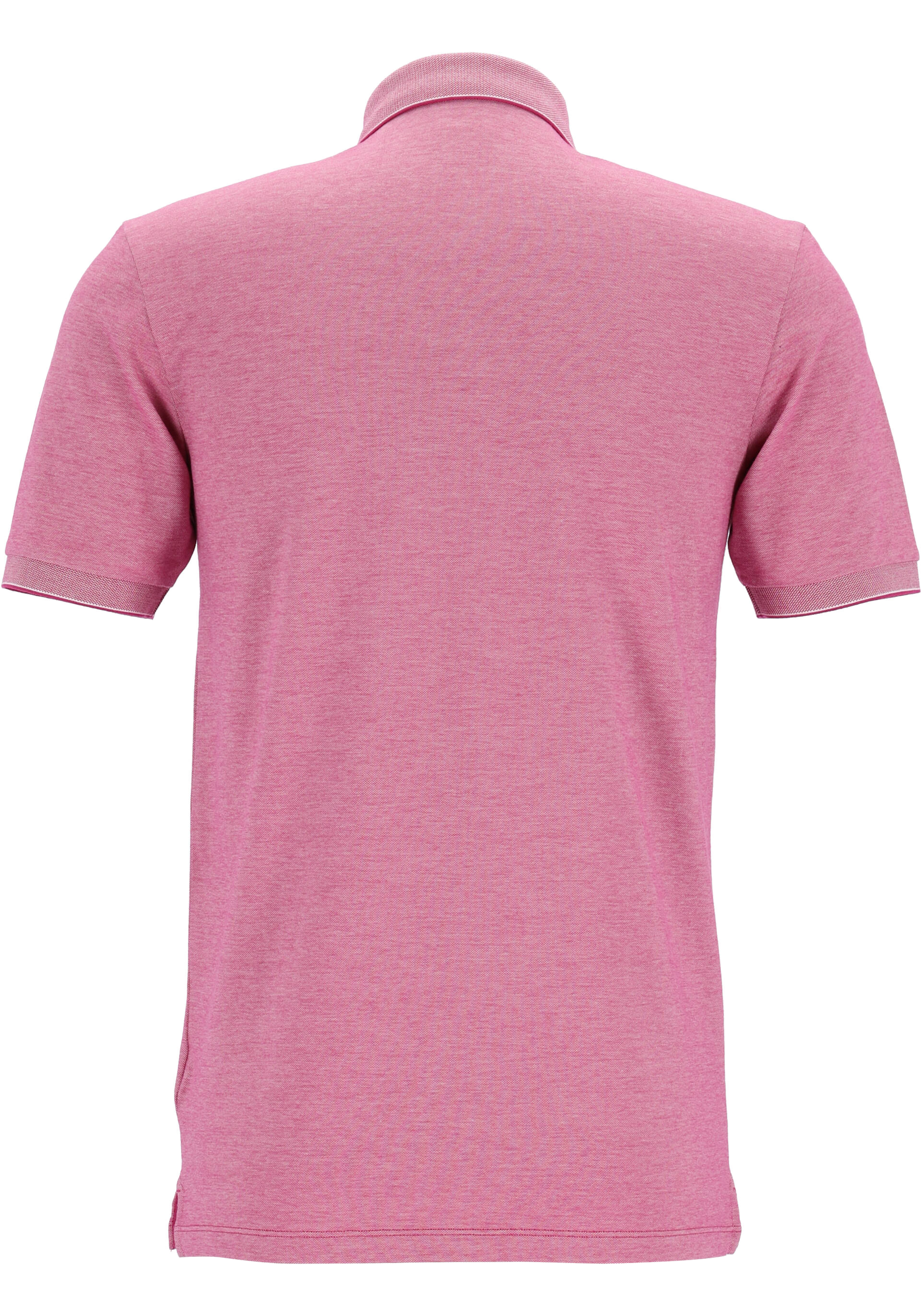 OLYMP Level 5 body fit poloshirt, stretch, fuchsia roze