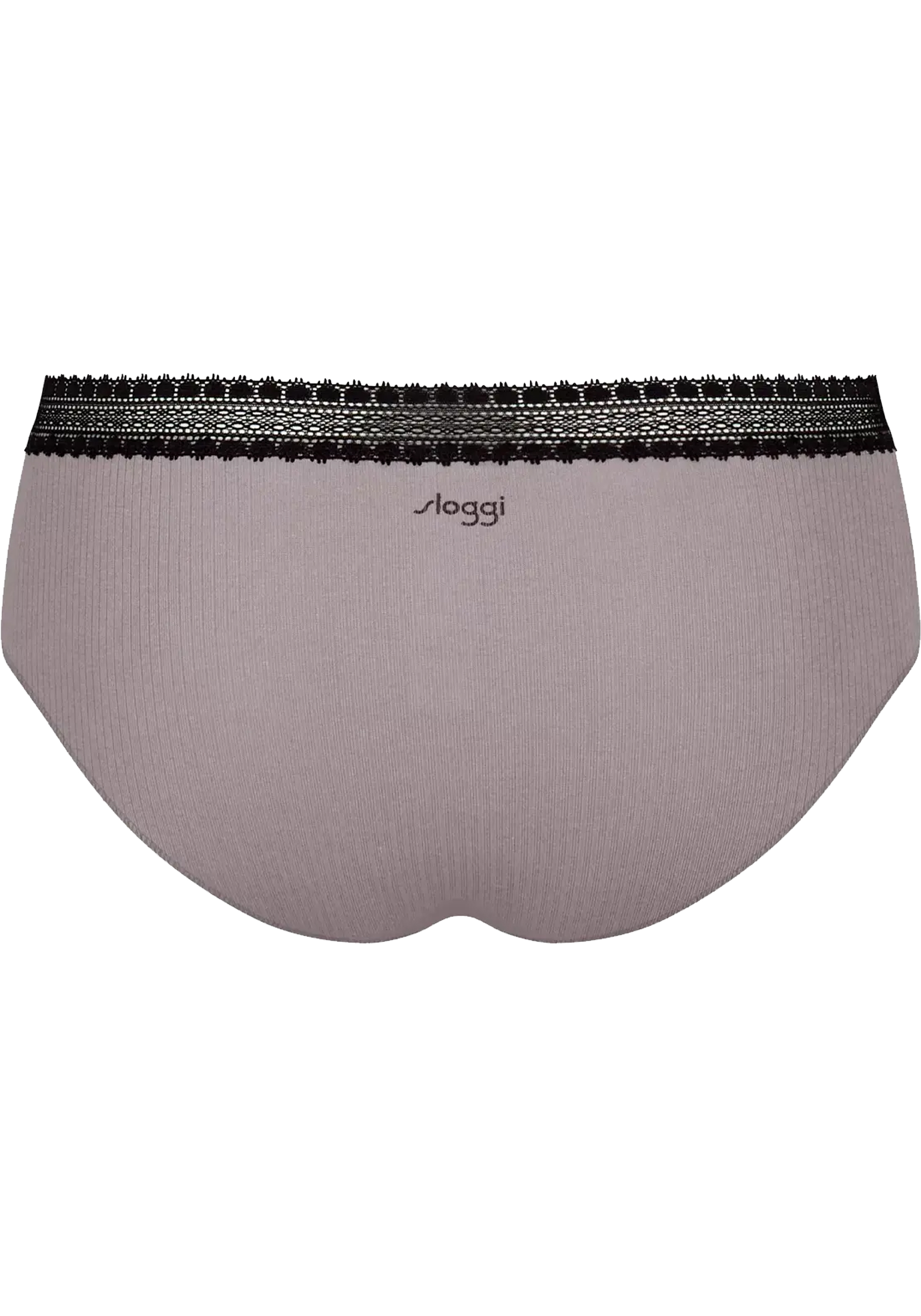 Sloggi Women GO Ribbed R Hipster (2-pack), dames slip, zwart