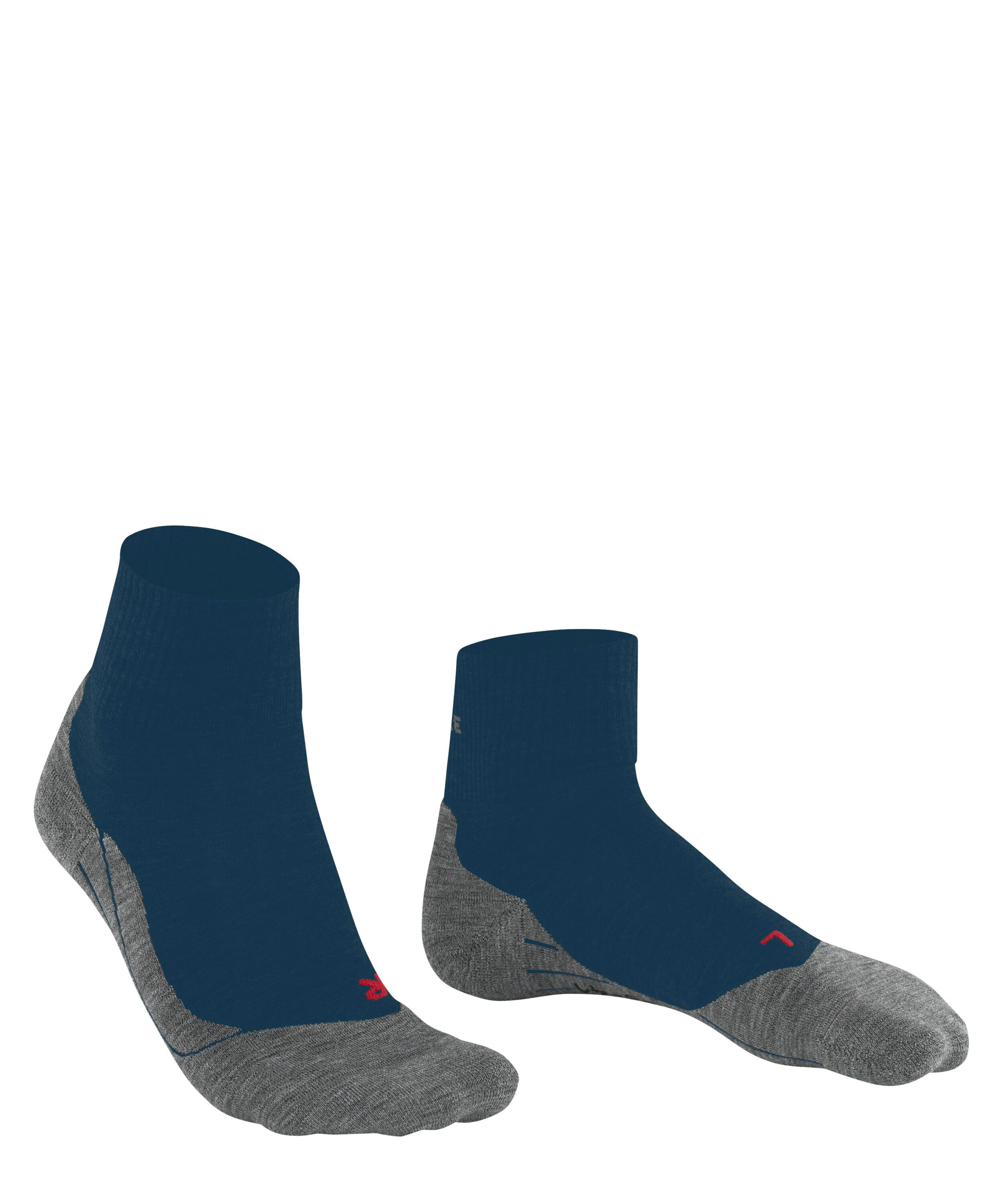 FALKE TK5 Wander Short heren trekking sokken kort, blauw (blue pond)