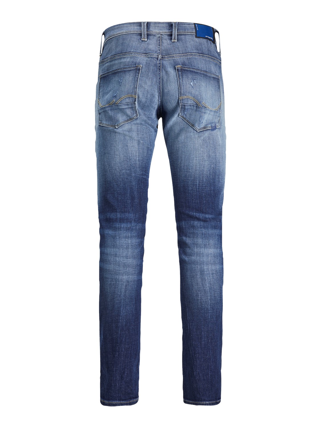 JACK & JONES Glenn Blair loose fit, heren jeans, denimblauw