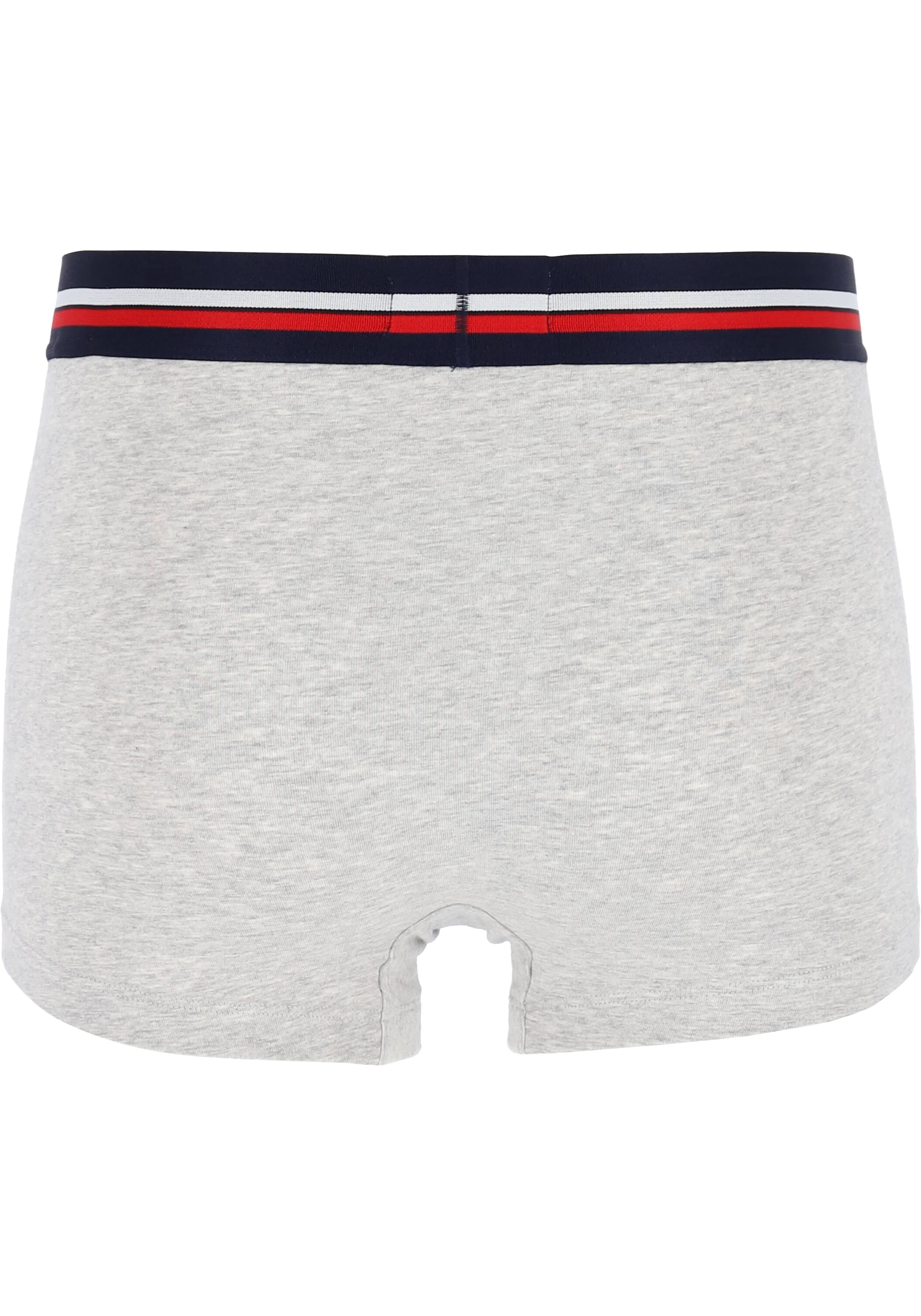 Lacoste Boxer Trunks (3-pack), heren boxers kort, rood, grijs en blauw