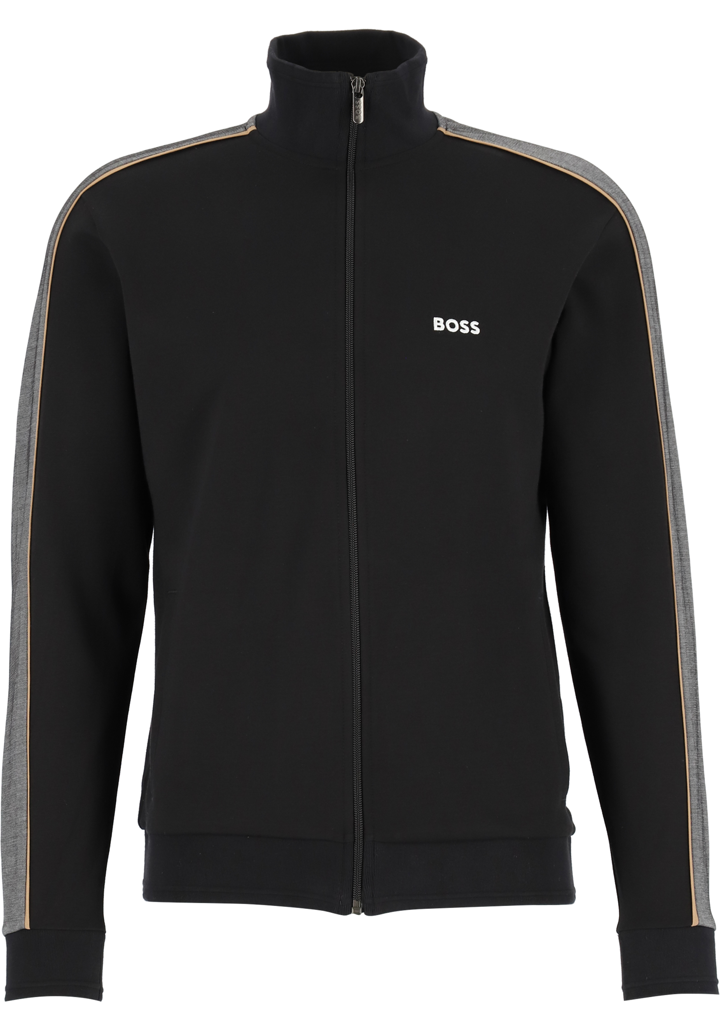 BOSS Tracksuit Long Set, heren lounge set, zwart