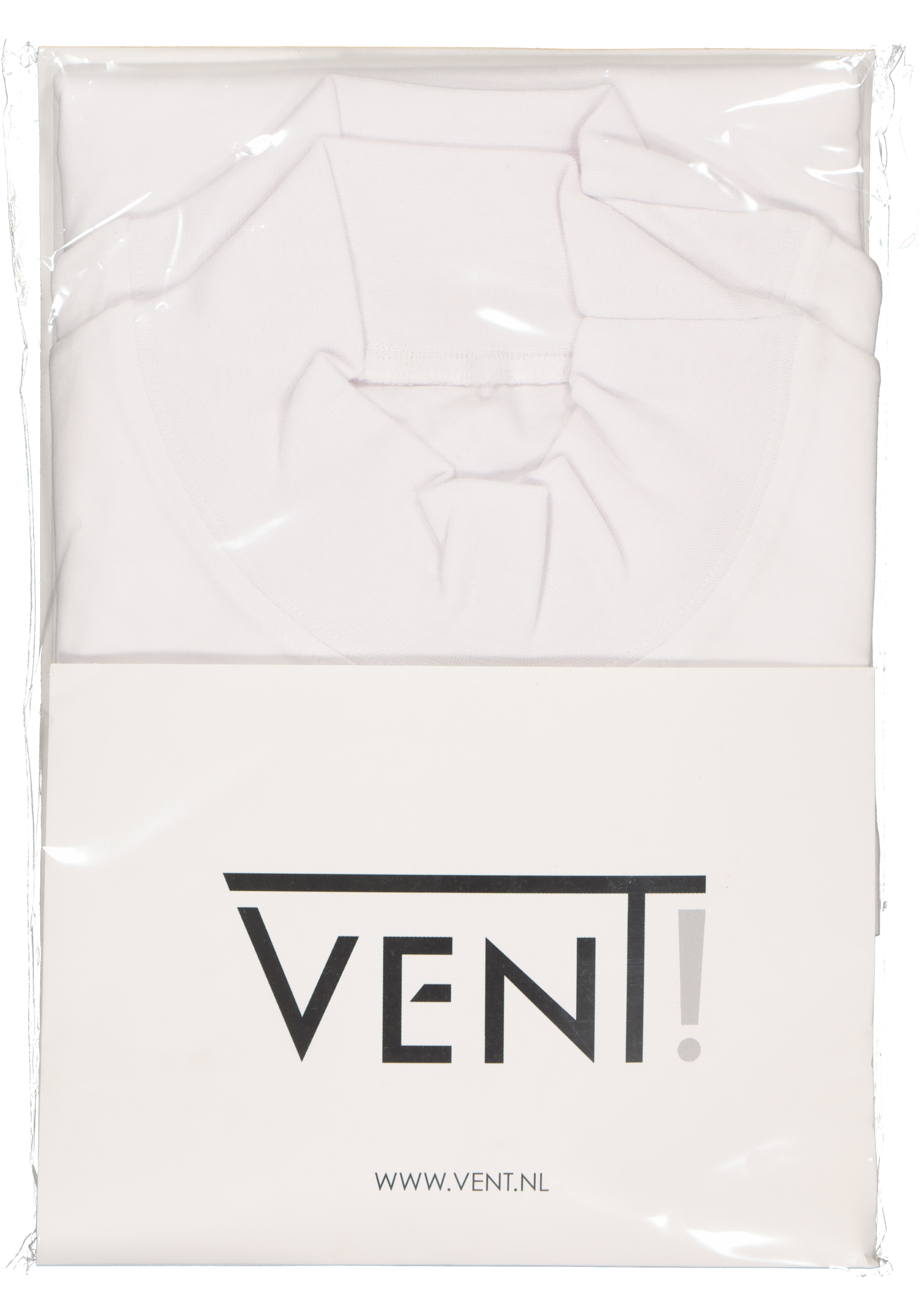 VENT wijd model T-shirt turtleneck (2-pack), wit 