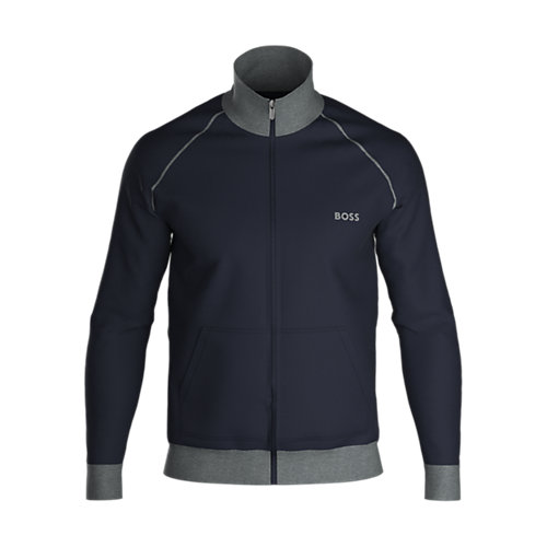 BOSS Mix&Match Jacket, heren lounge vest, donkerblauw