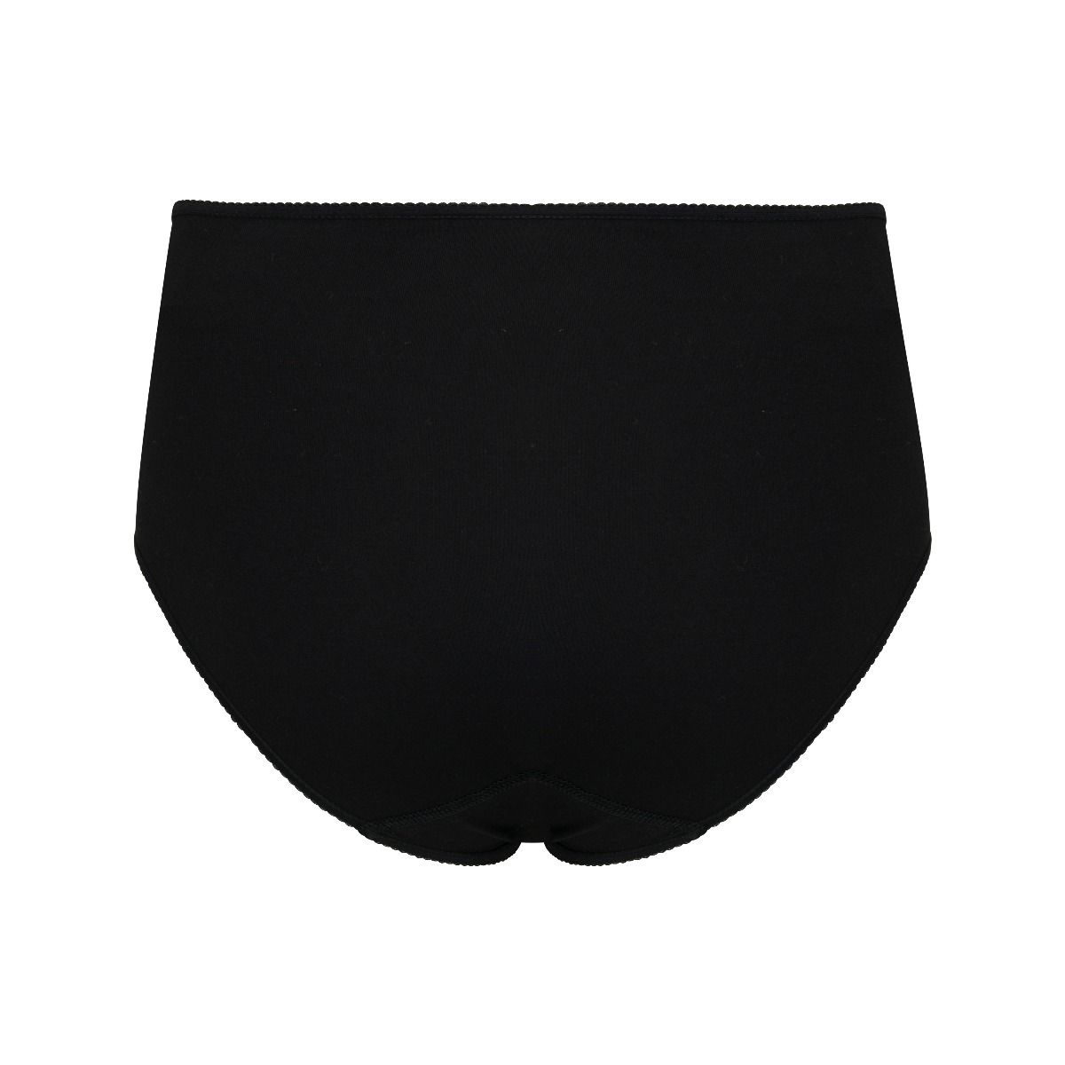 RJ Bodywear Everyday dames Zierikzee maxi slip (2-pack), zwart