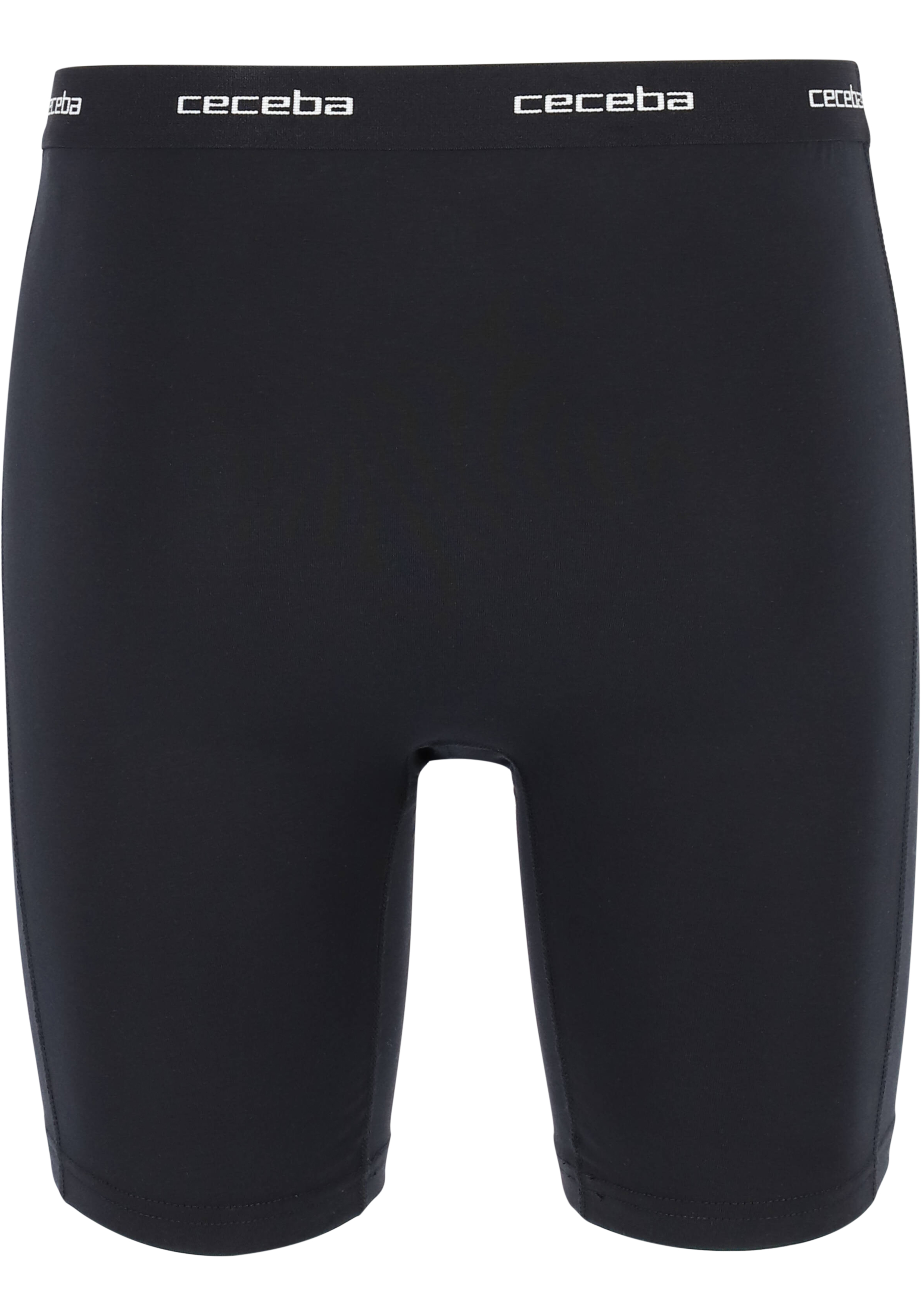 Ceceba heren boxer lang (2-pack), zwart