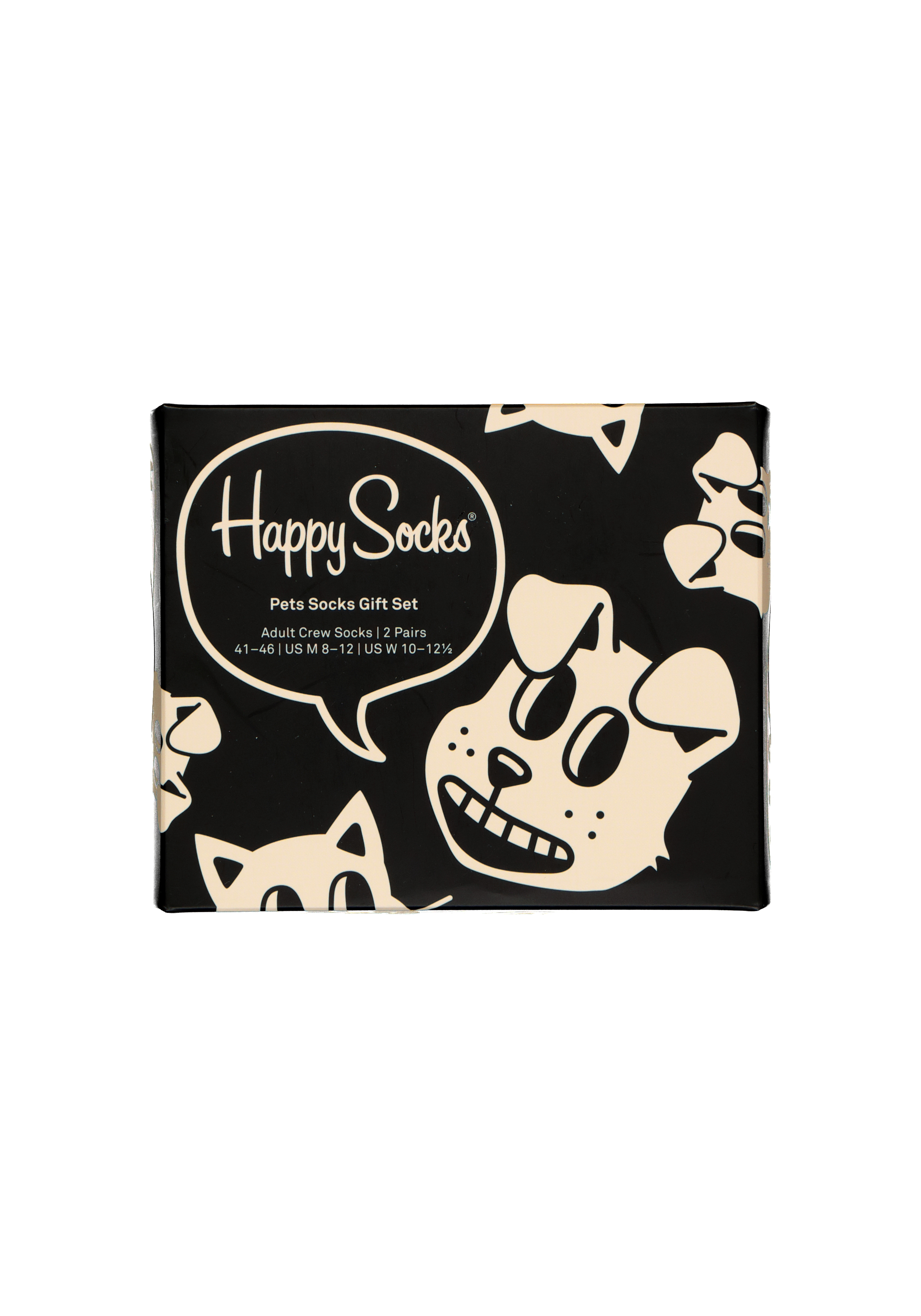 Happy Socks Pets Socks Gift Set (2-pack), unisex sokken in cadeauverpakking