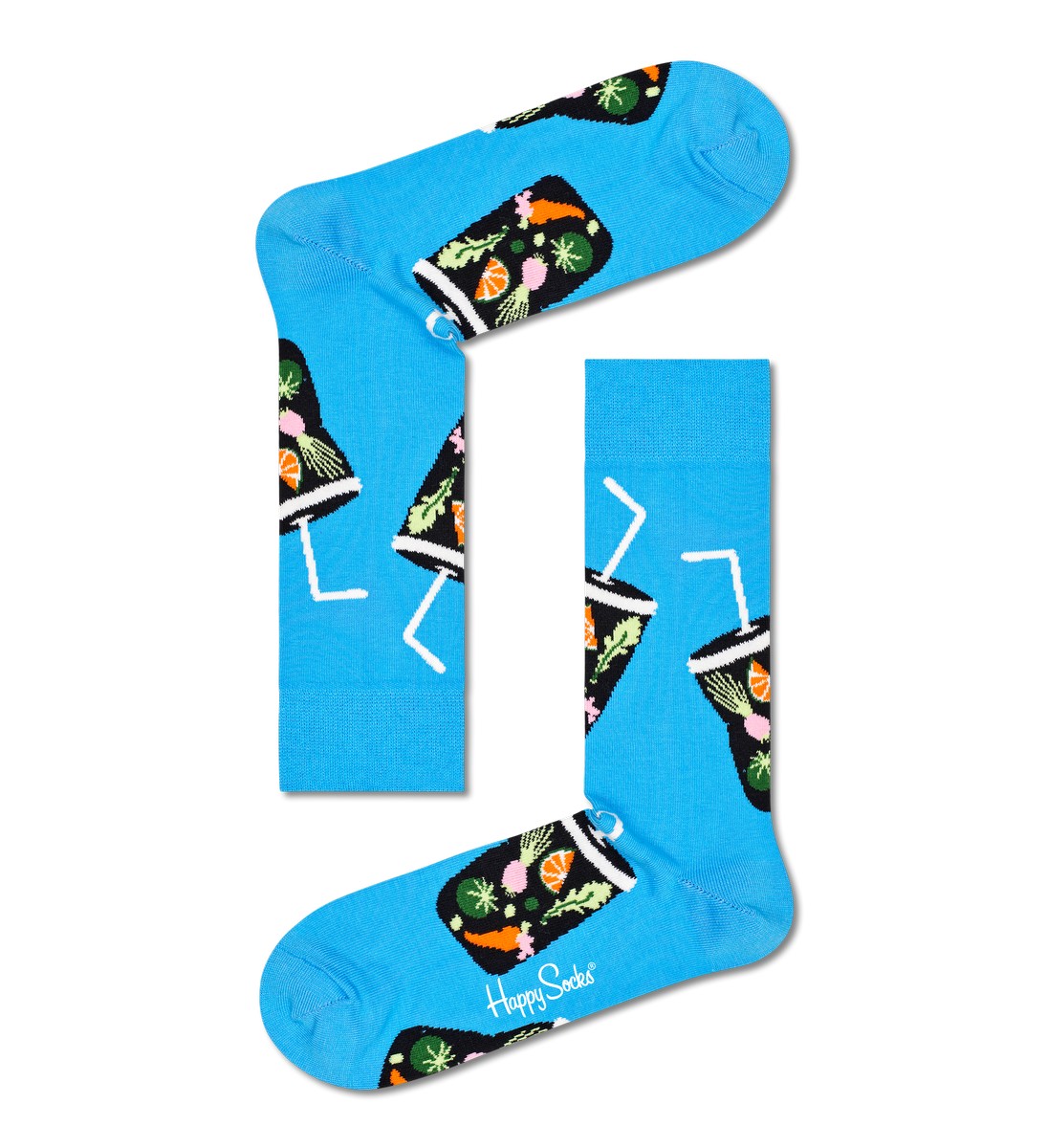 Happy Socks Healthy Lifestyle Socks Gift Set (4-pack), unisex sokken in cadeauverpakking