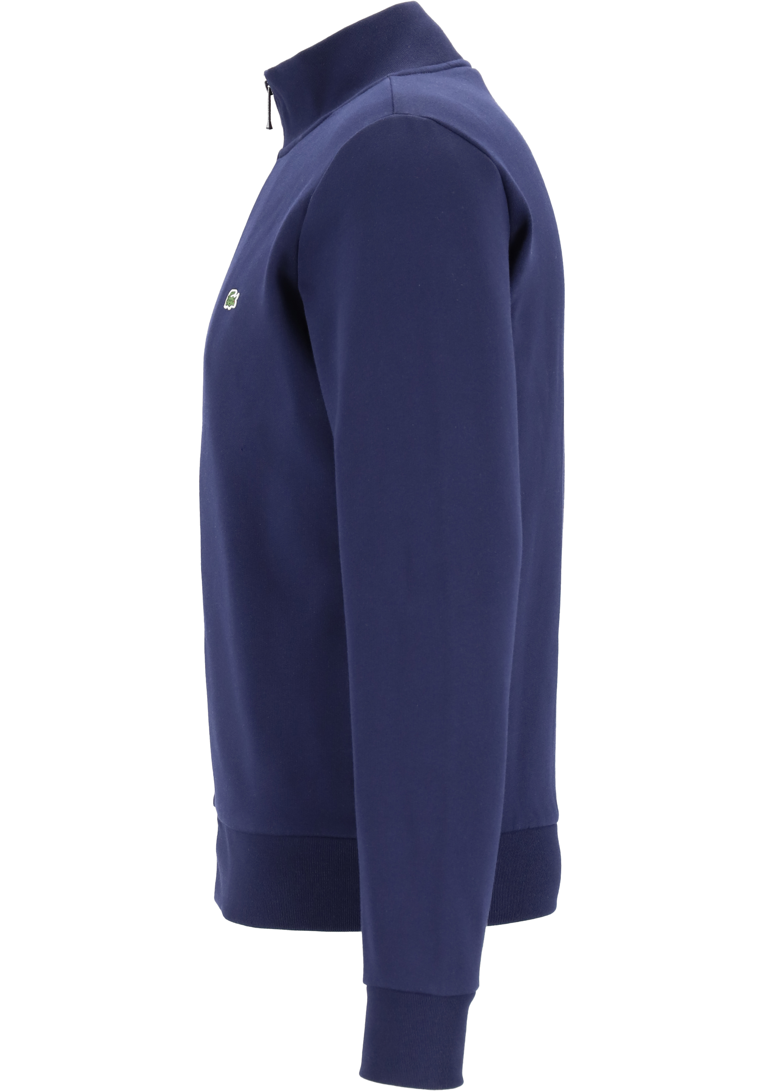 Lacoste heren sweatvest, met rits, navy blauw