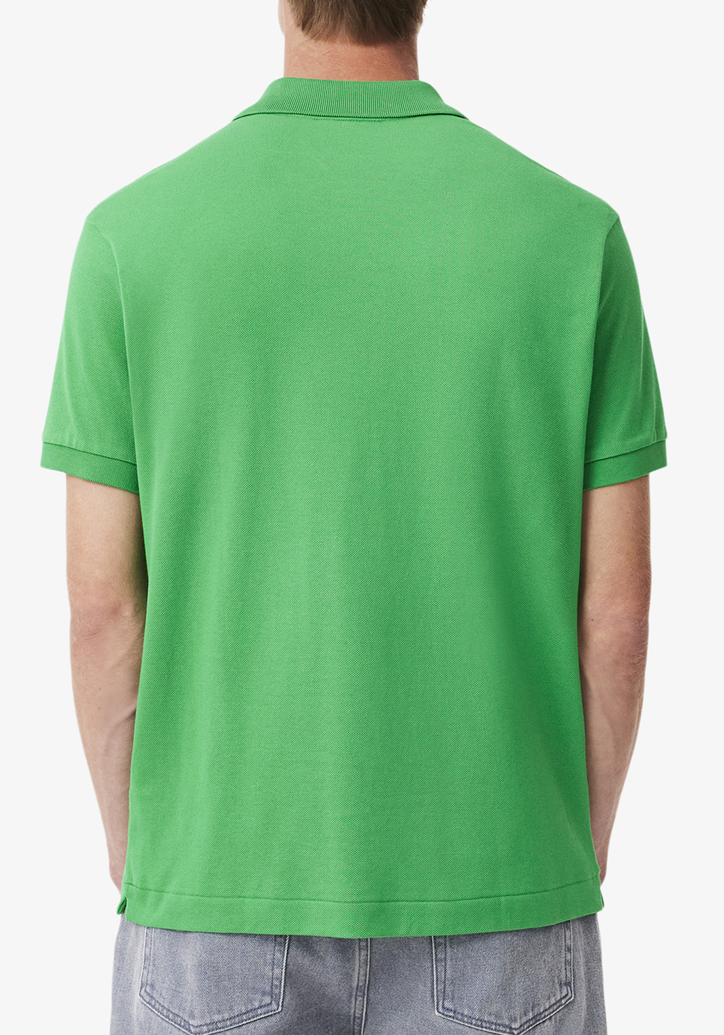 Lacoste Classic Fit polo, calathea groen