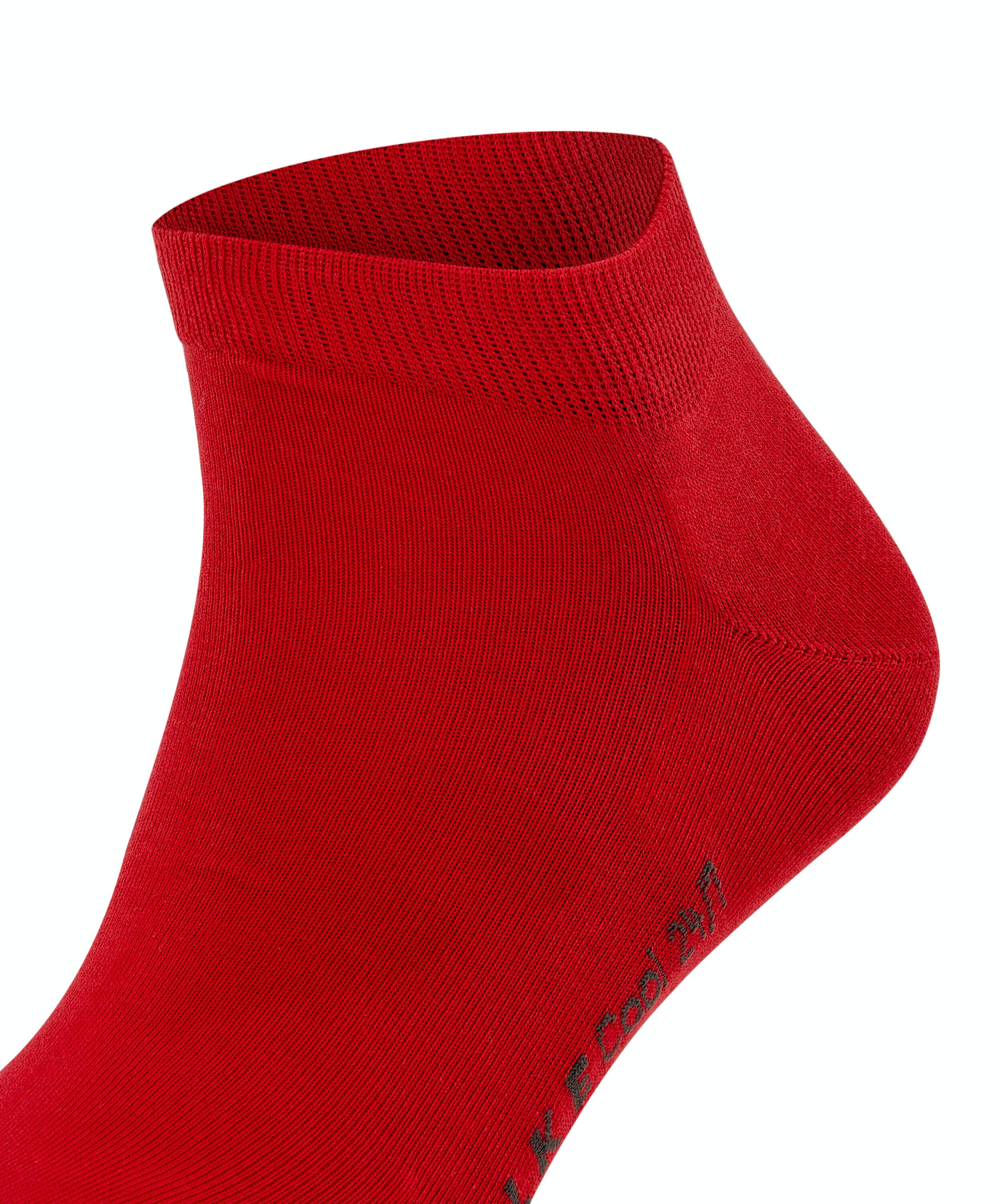 FALKE Cool 24/7 heren sneakersokken, rood (scarlet)