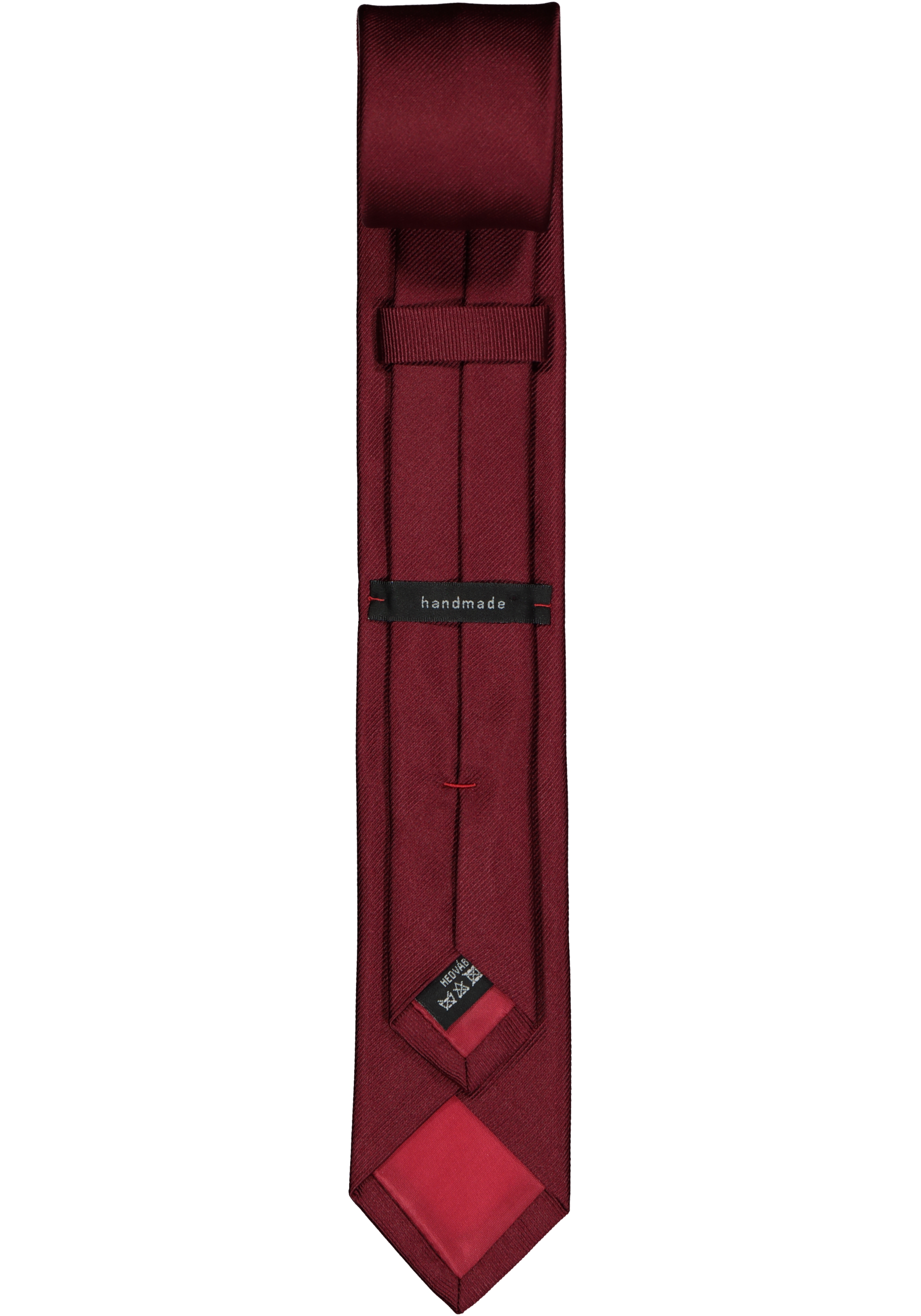 OLYMP smalle stropdas, bordeaux rood