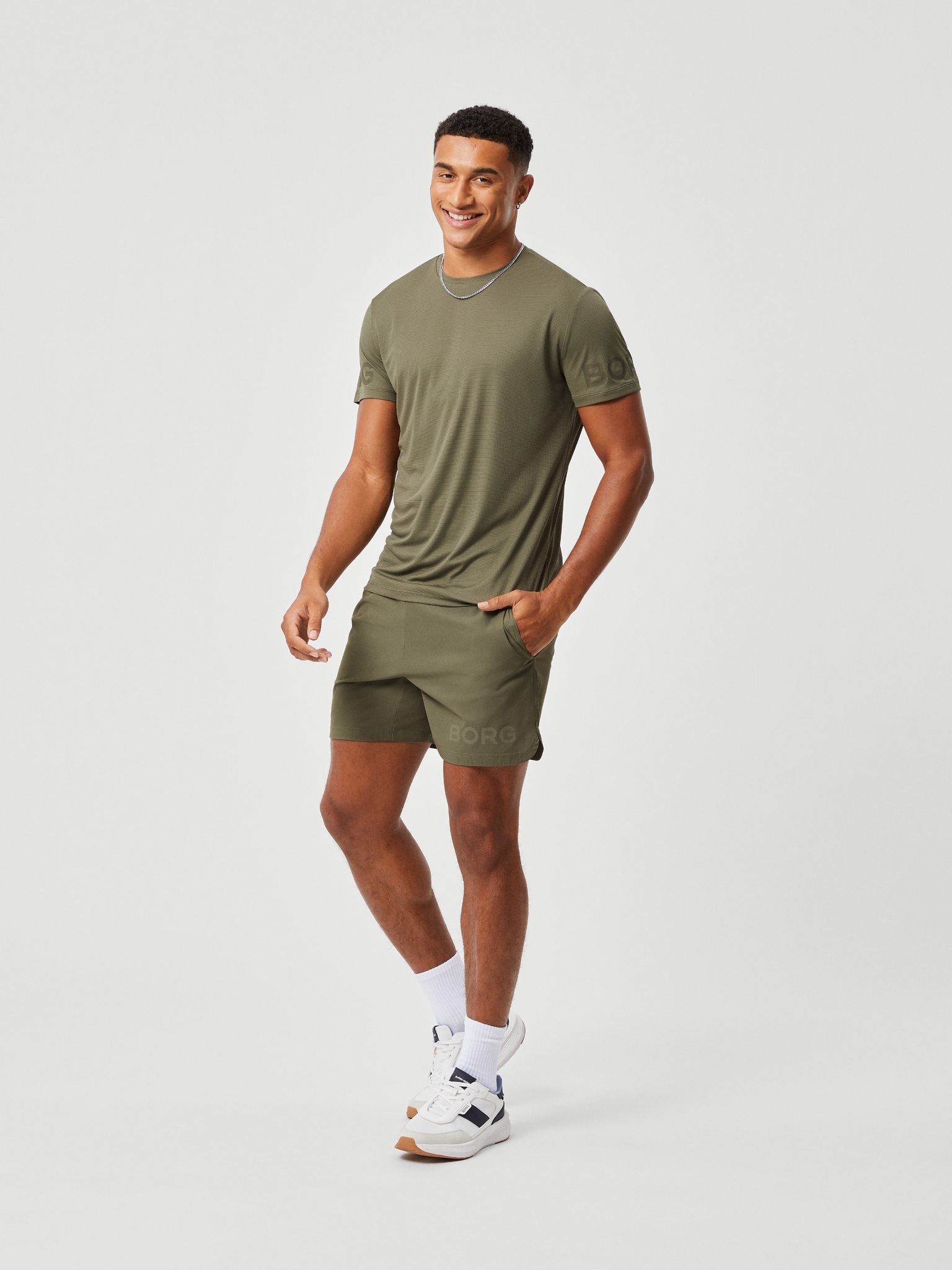 Bjorn Borg Light T-shirt, olijfgroen