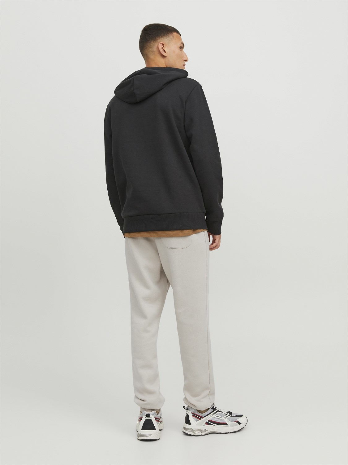 JACK & JONES Gordon Bradley Sweat Pant regular fit, heren joggingbroek, beige